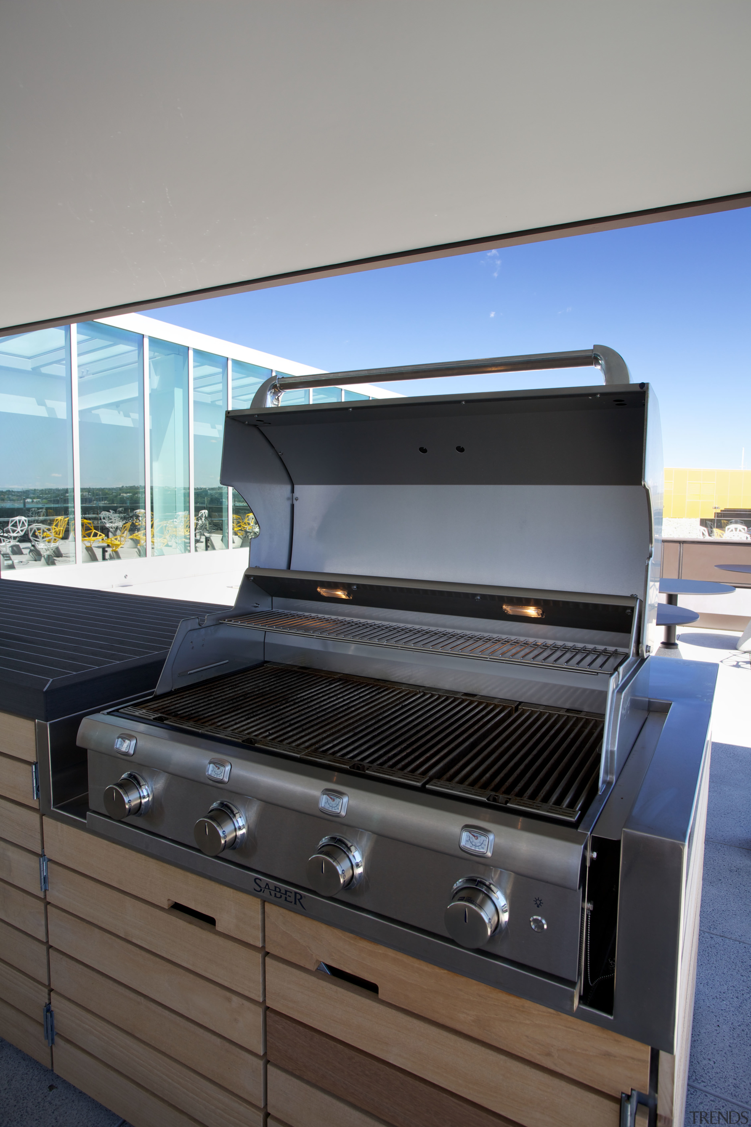 BBQS &amp; More supplies Saber infrared grill to barbecue grill, kitchen appliance, outdoor grill, gray, black