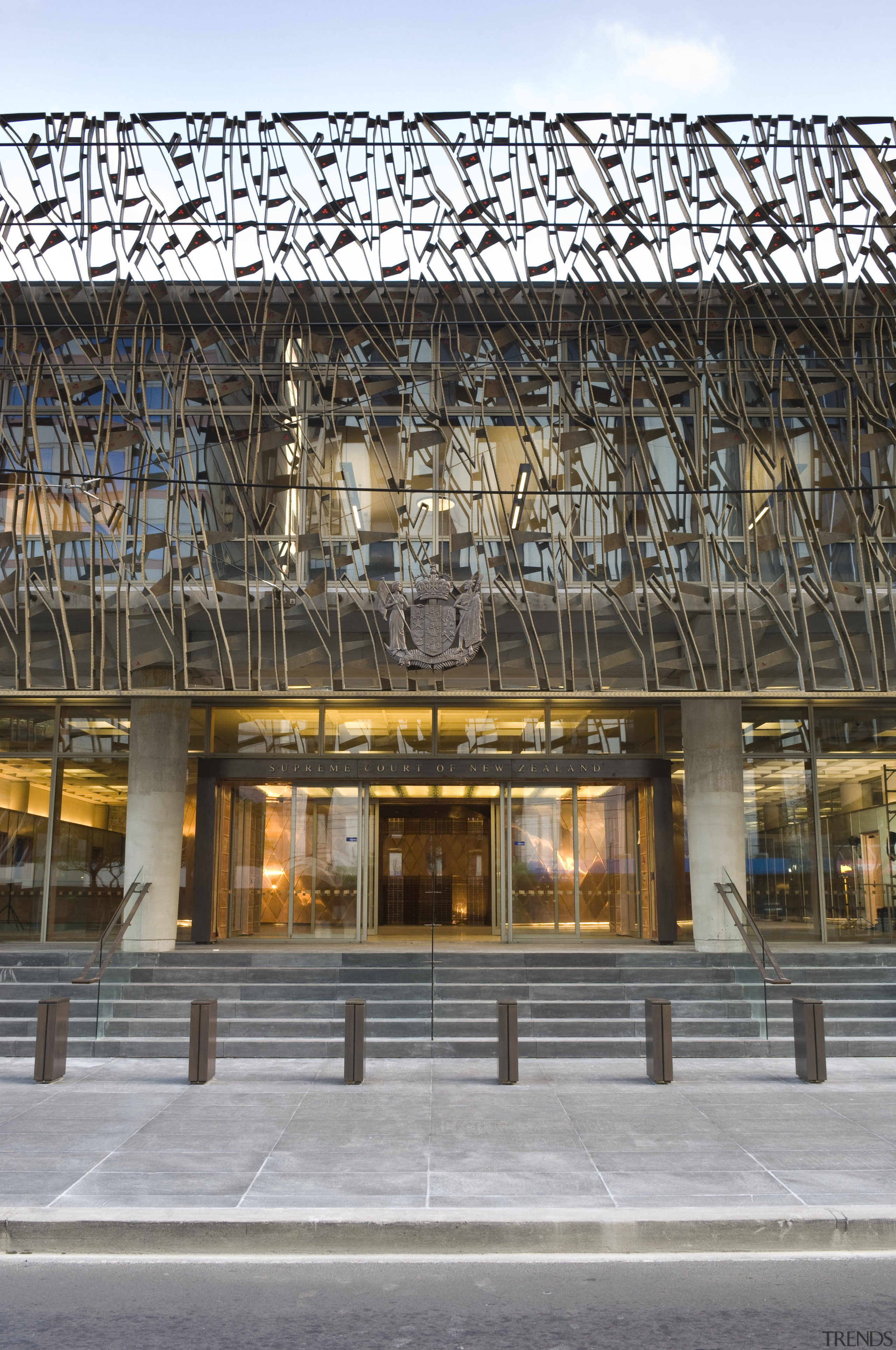 Supreme Court of New Zealand, Wellington - Supreme architecture, building, daylighting, facade, structure, gray