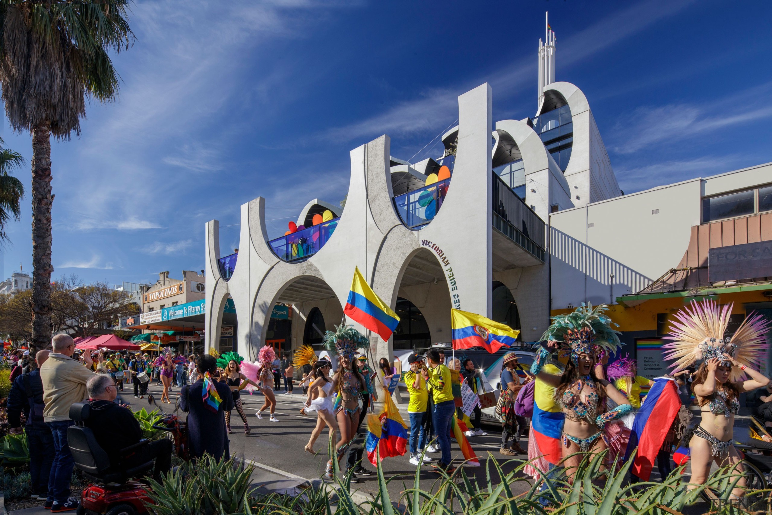 The Victorian Pride Centre was designed by Brearley 