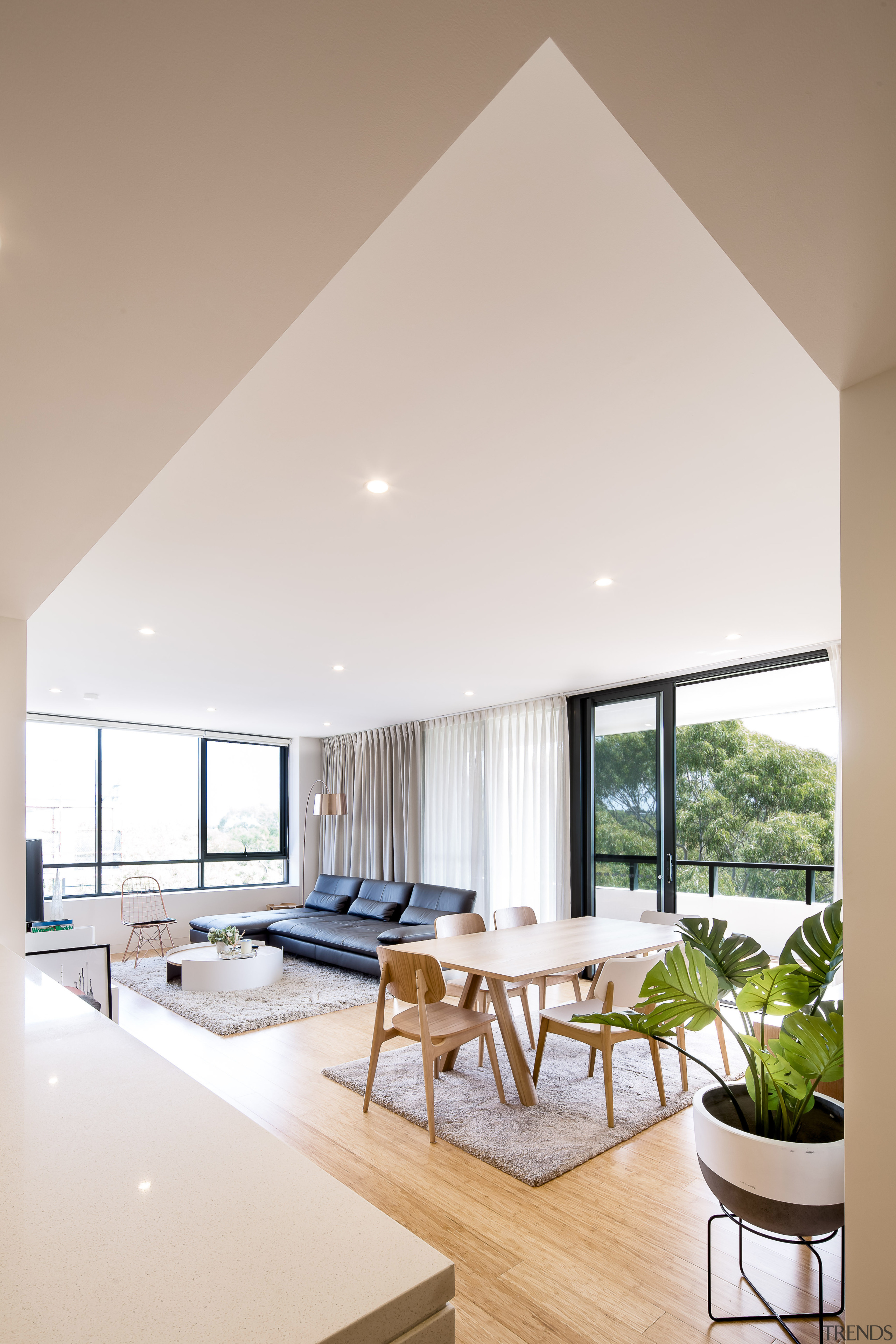 The one, two, and three-bedroom homes in Jacara architecture, ceiling, daylighting, home, house, interior design, living room, real estate, window, white