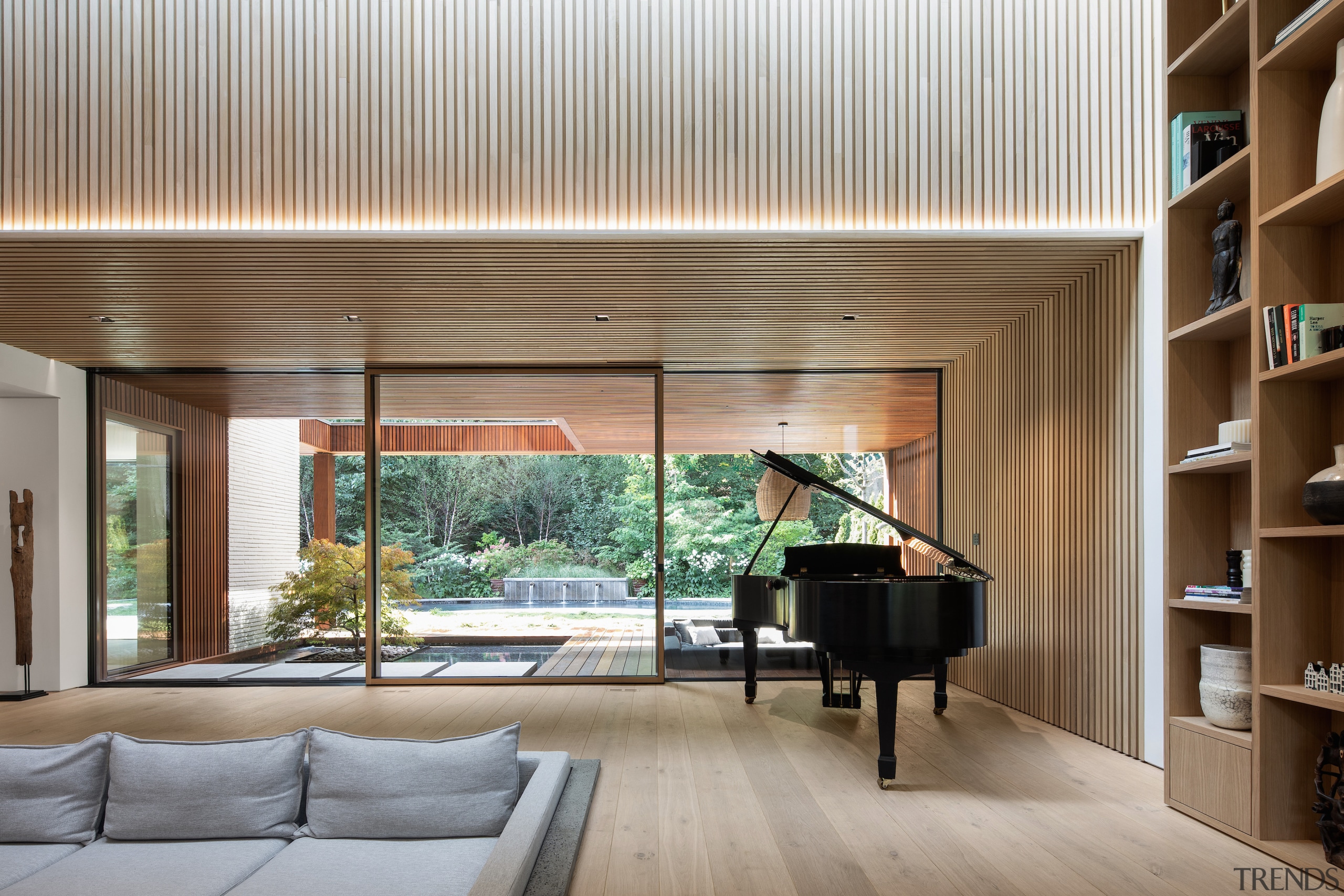 On the interior, a harmonious blend of various 