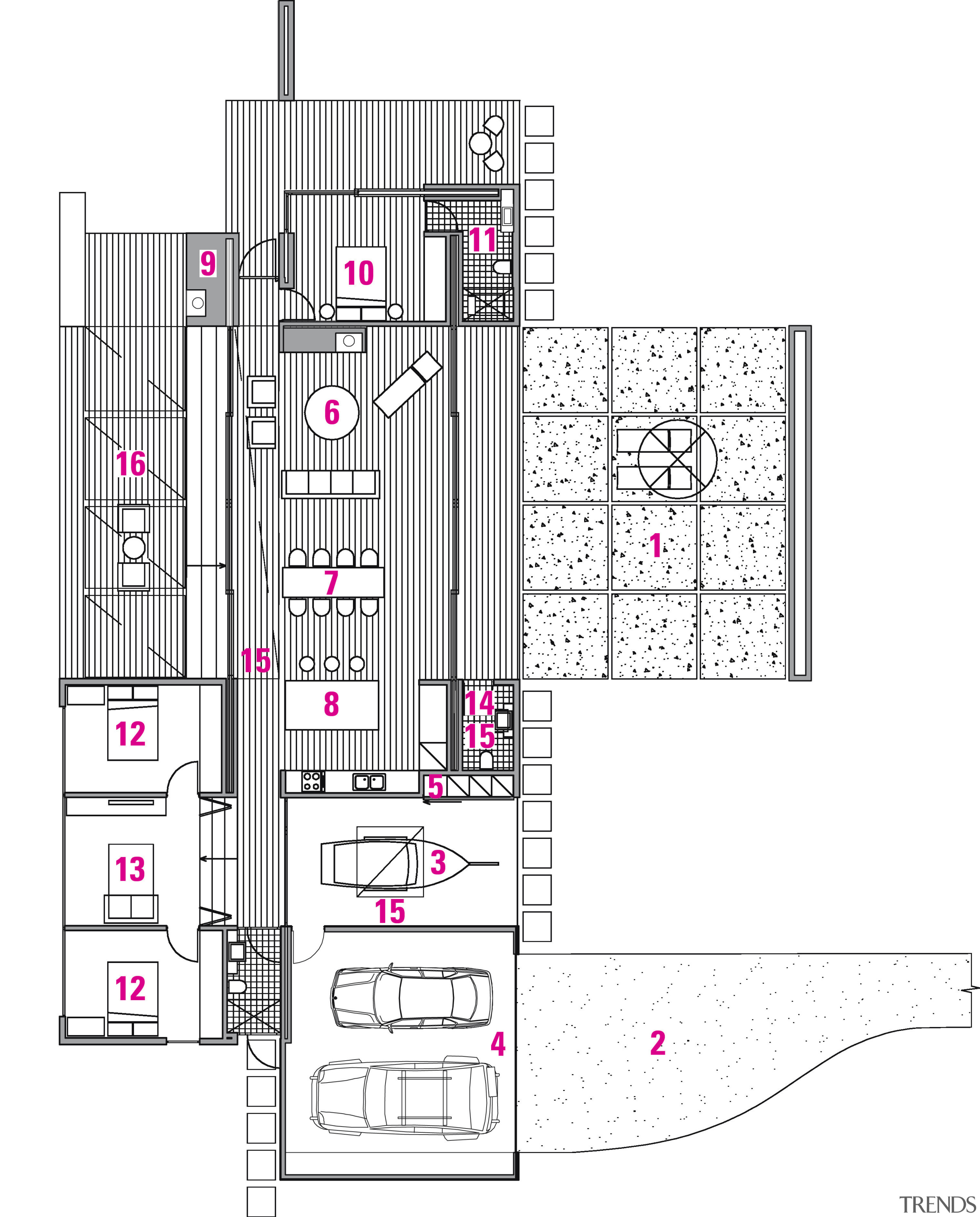 A view of the plan of the home. area, design, diagram, drawing, floor plan, line, plan, product design, structure, white
