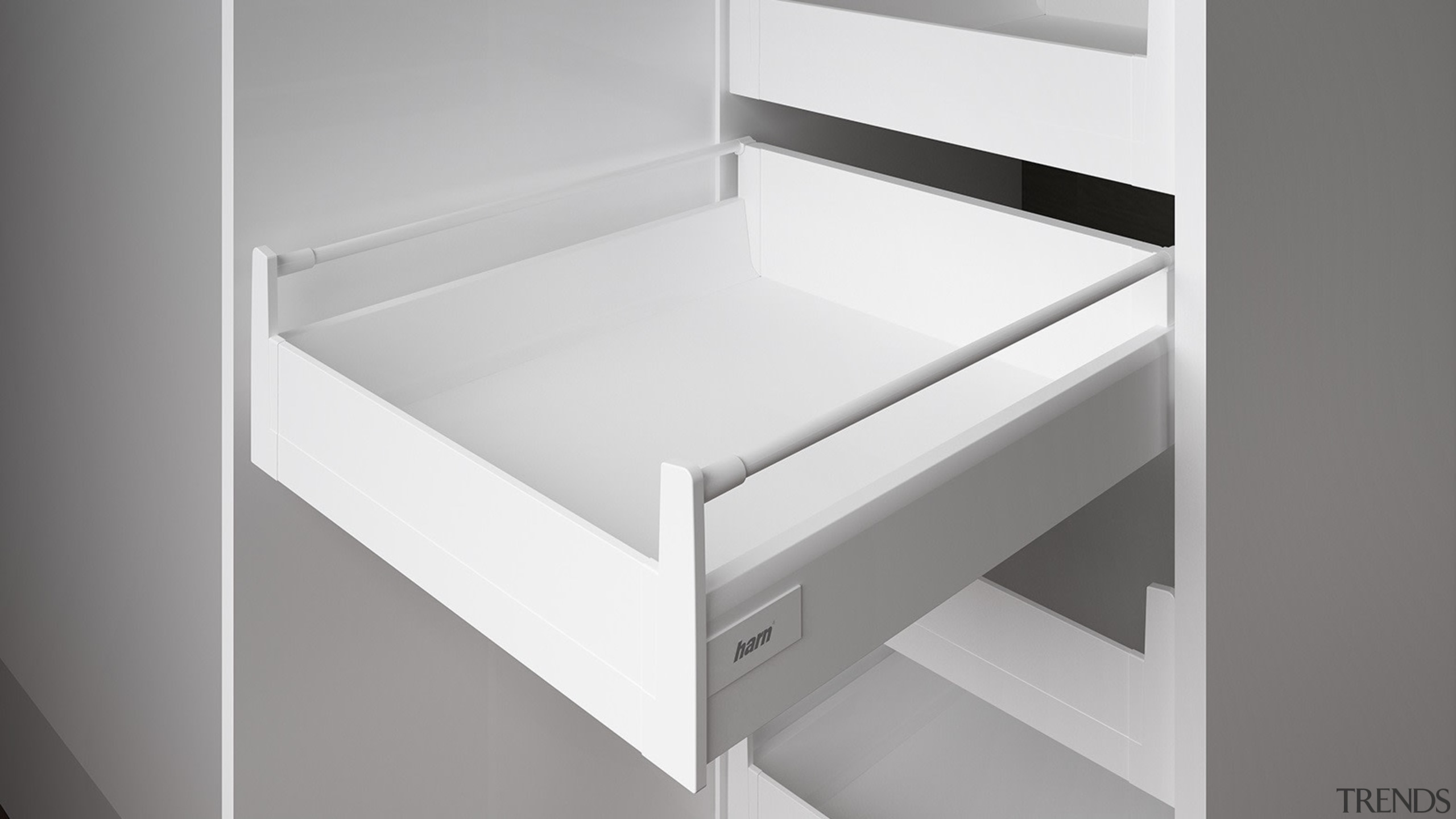 The ‘S’ drawer models have a drawer side angle, bathroom accessory, bathroom cabinet, bathroom sink, drawer, furniture, plumbing fixture, product, sink, tap, toilet seat, gray, white