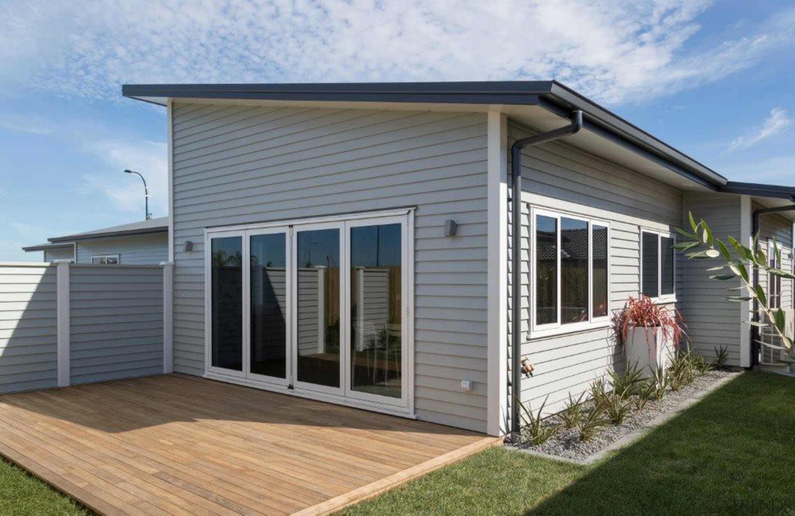 Tauranga Showhome - Tauranga Showhome - cottage | cottage, elevation, facade, home, house, porch, property, real estate, siding, window, gray