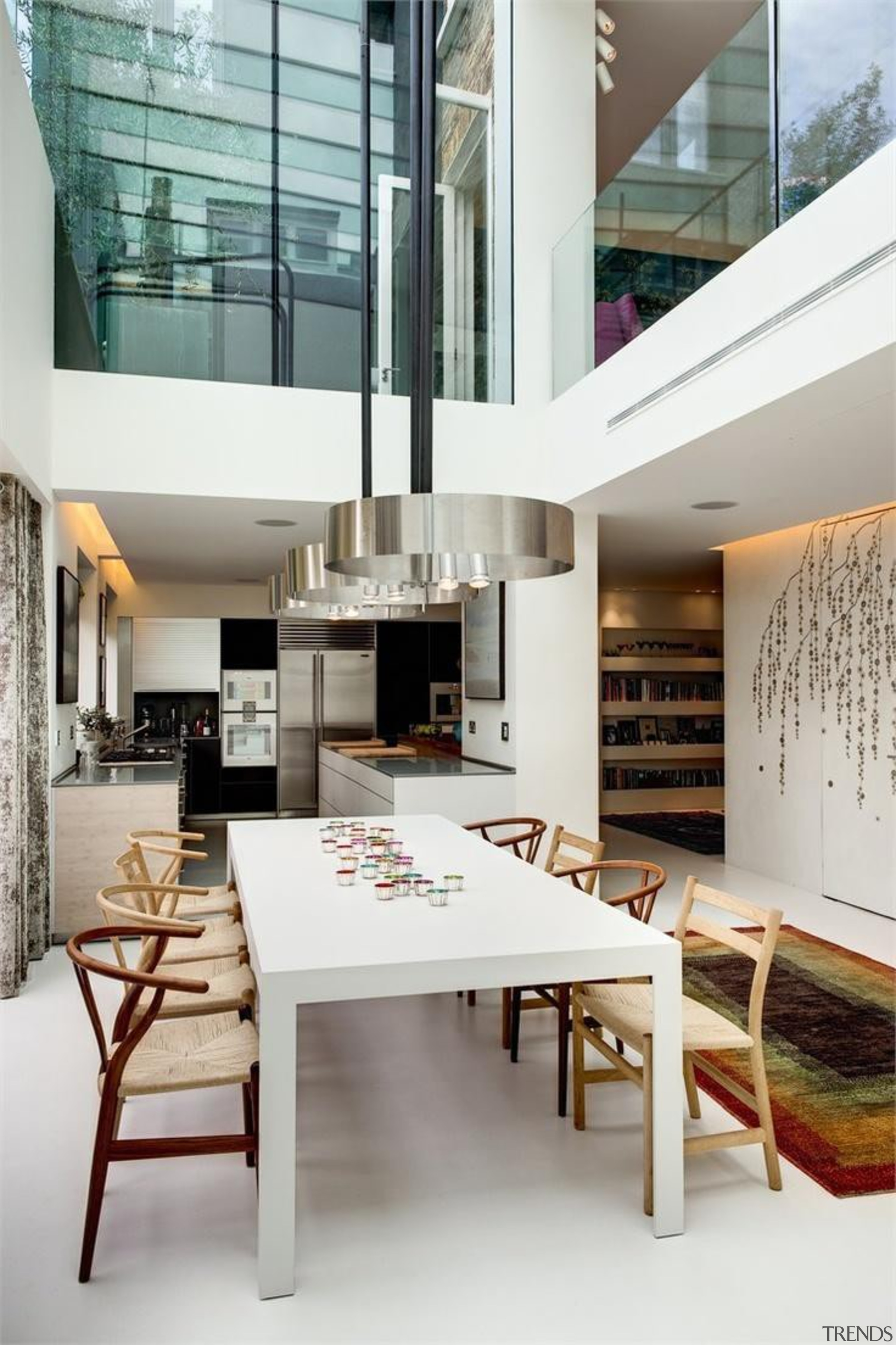 Start a myTrends ProjectCreate an ideas hub for architecture, dining room, furniture, interior design, loft, table, gray, white