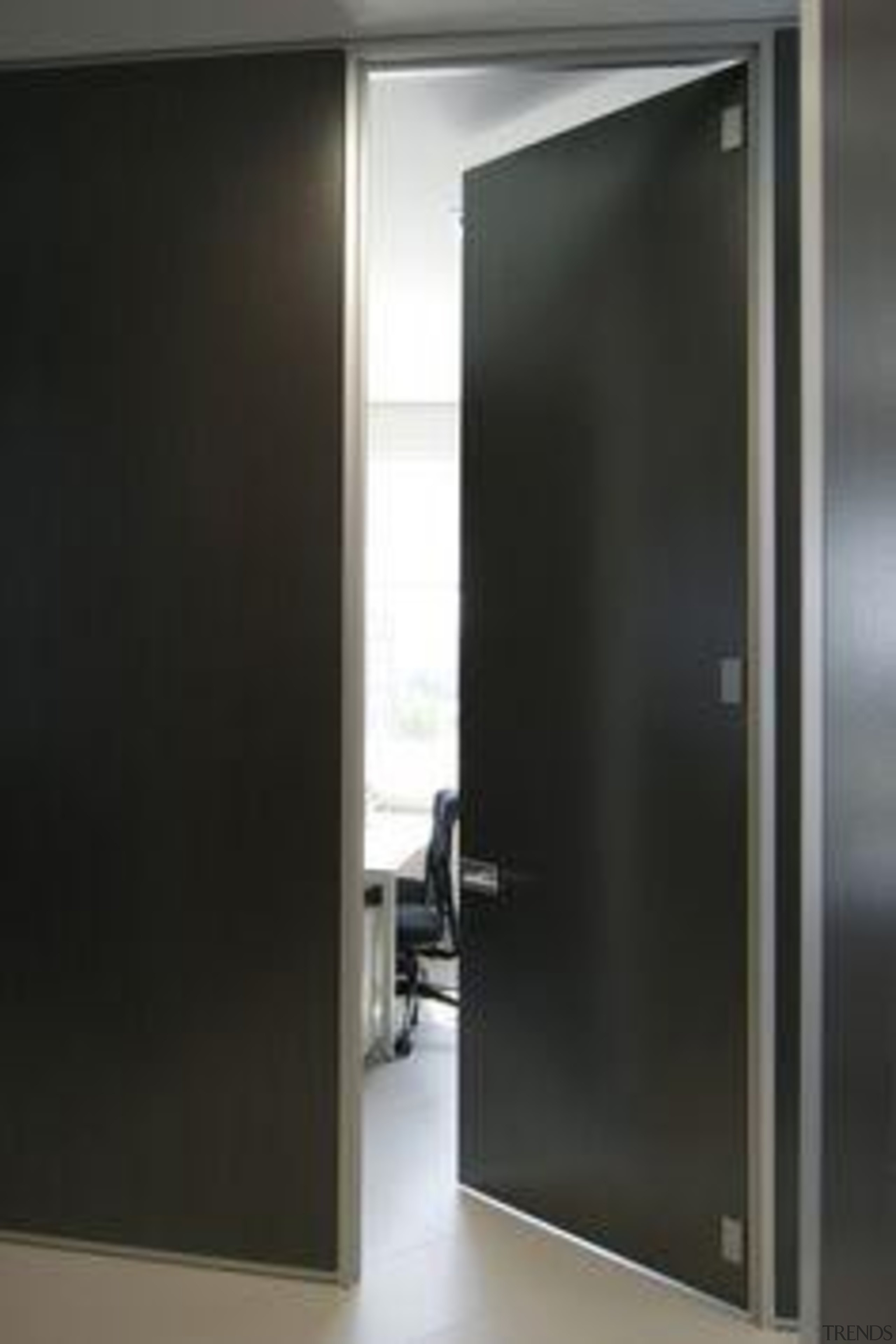 Thin ceramic tiles for floors, walls and exteriors door, glass, product, black