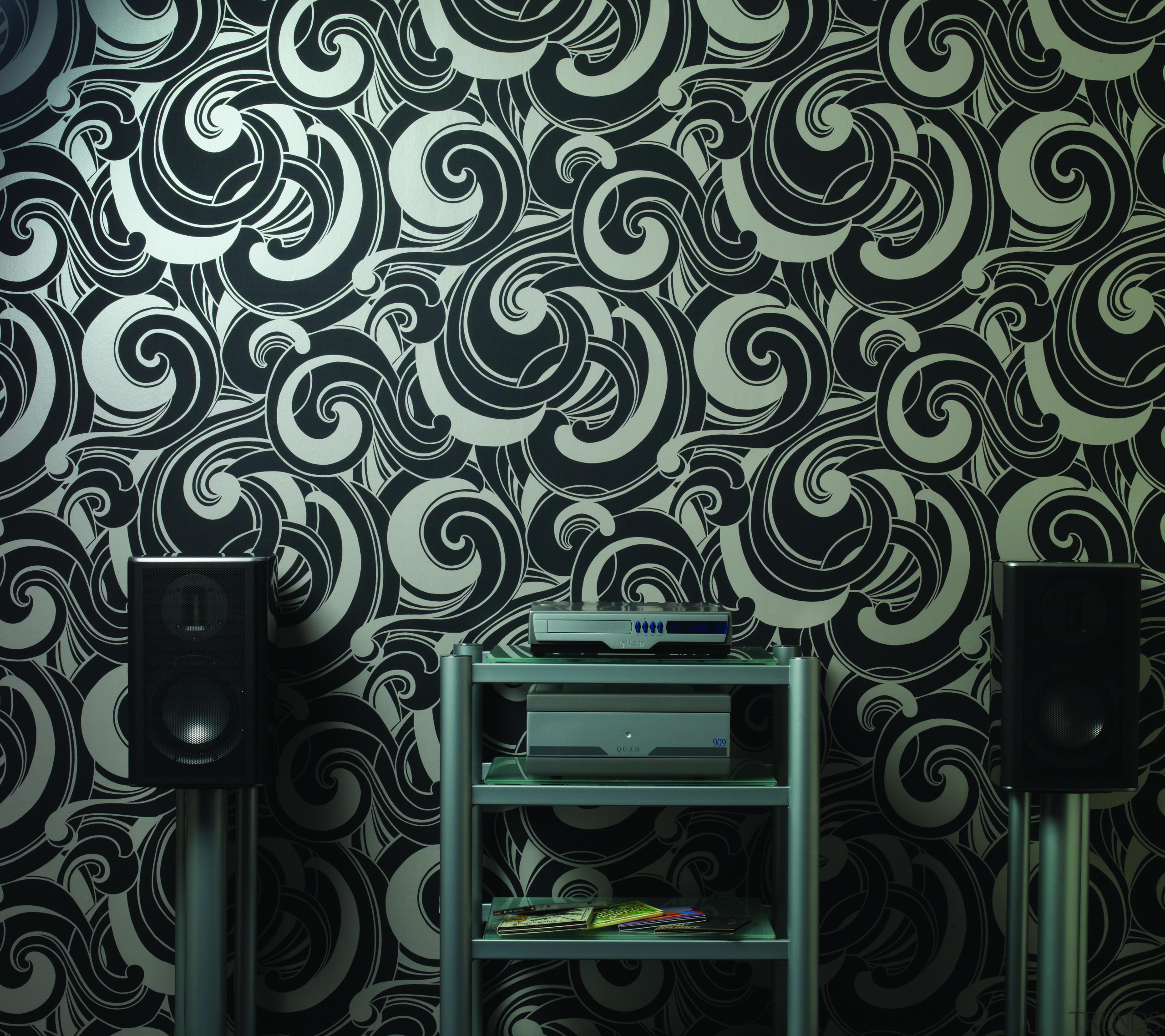 Modern Style Range - design | green | design, green, pattern, wallpaper, black