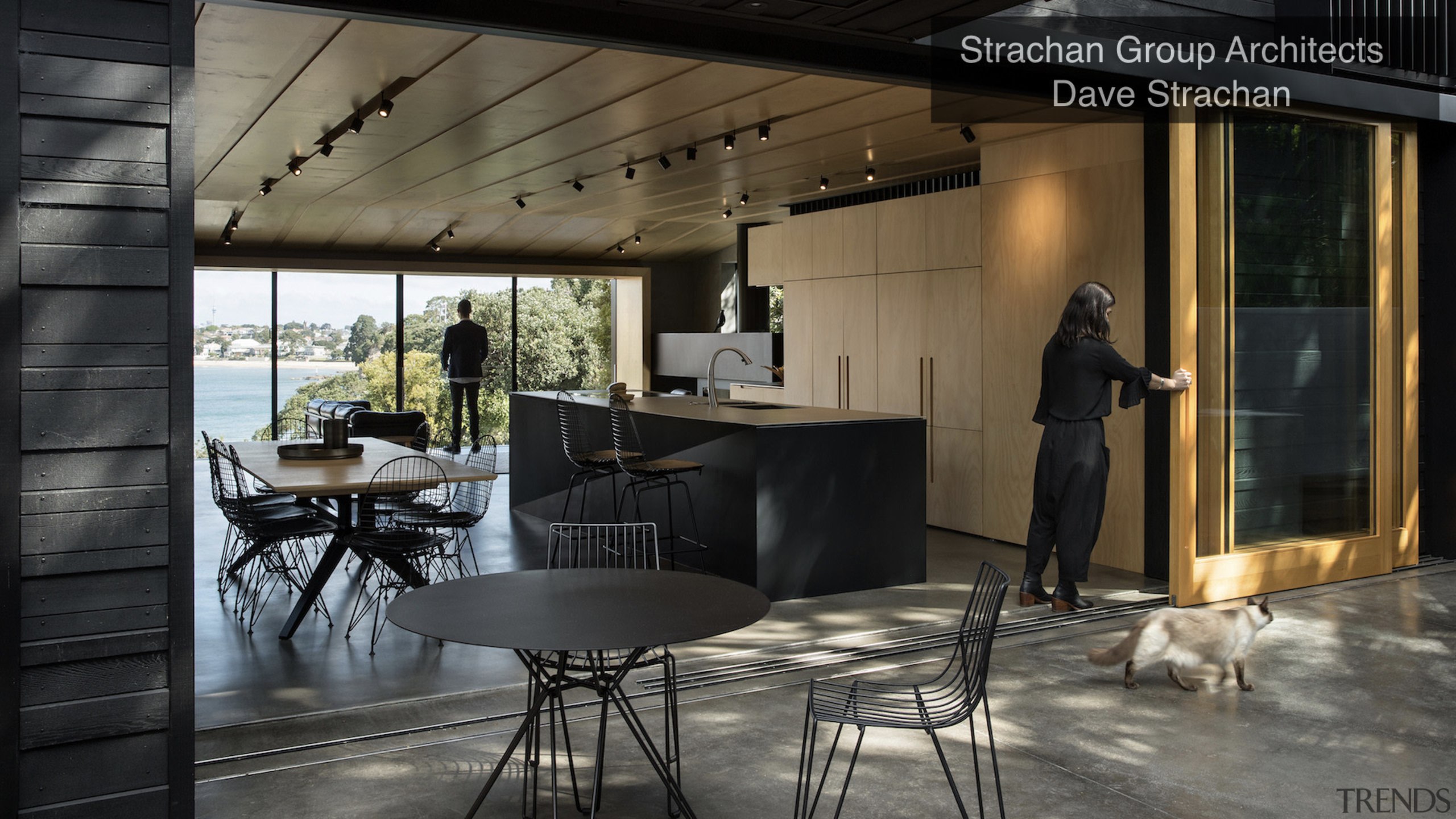 Winner – Strachan Group Architects – TIDA New furniture, interior design, table, black, gray