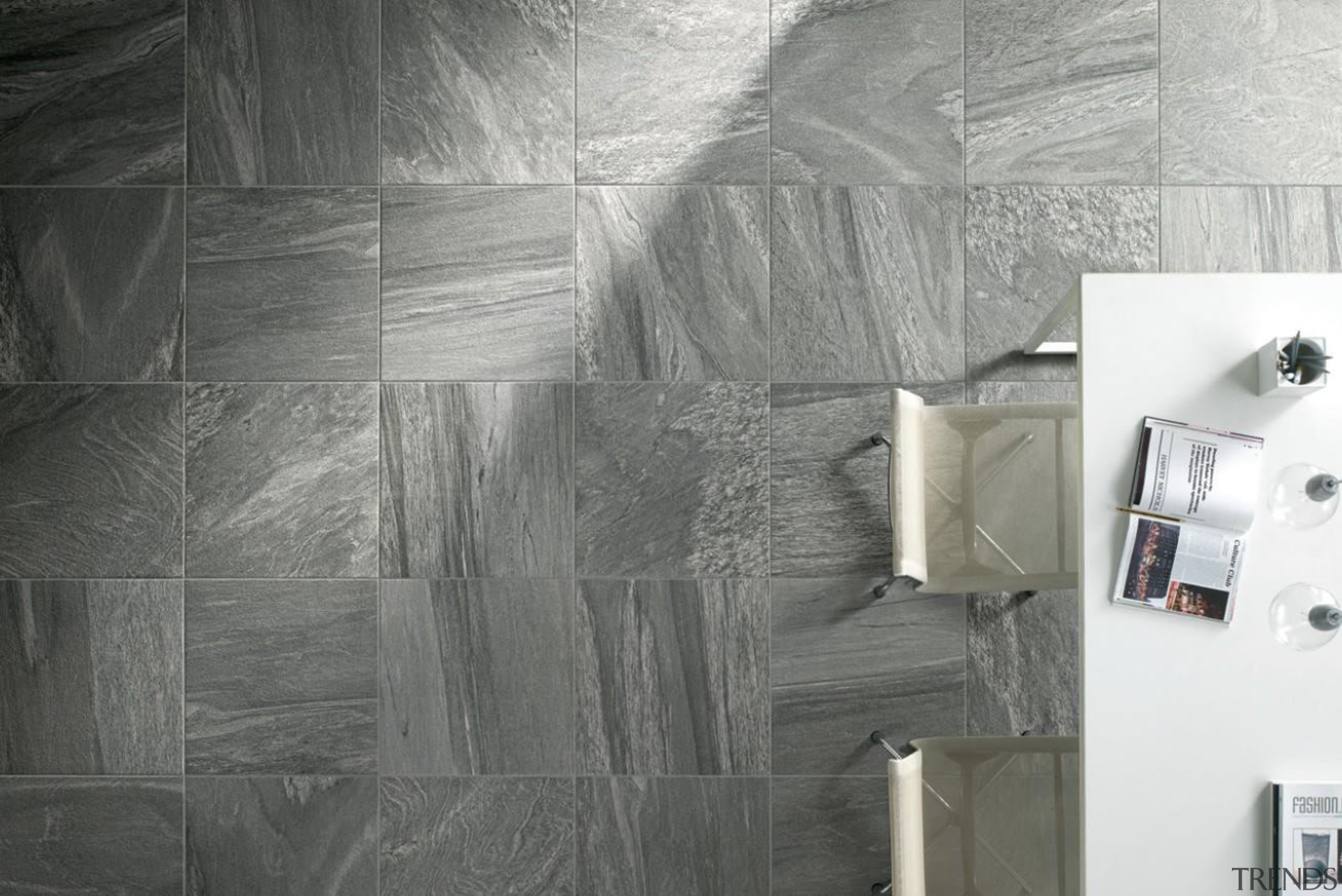 Galena interior floor tiles - Mineral D Galena black and white, floor, flooring, tile, wall, gray