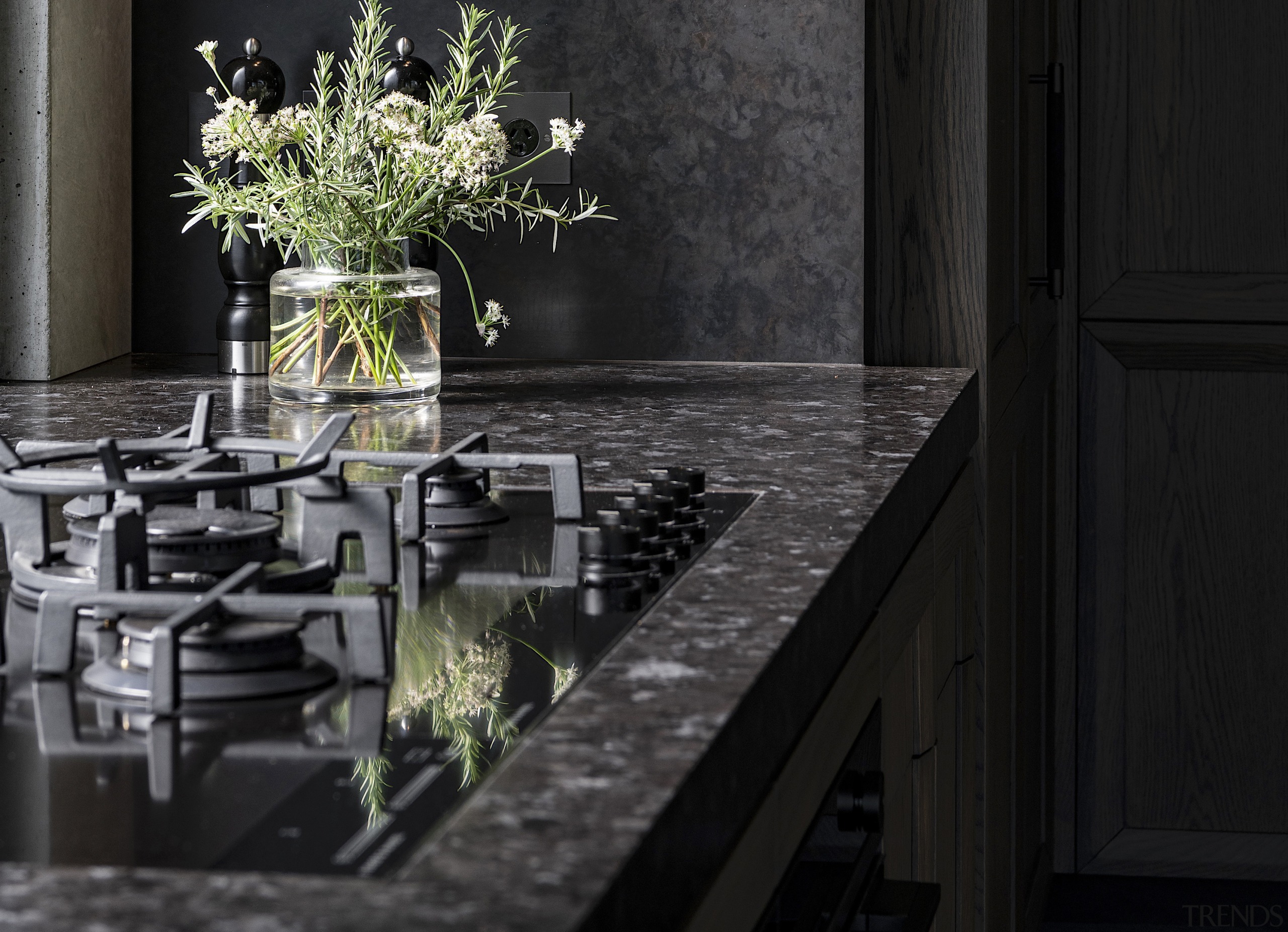 A Fisher &amp; Paykel gas hob is set 