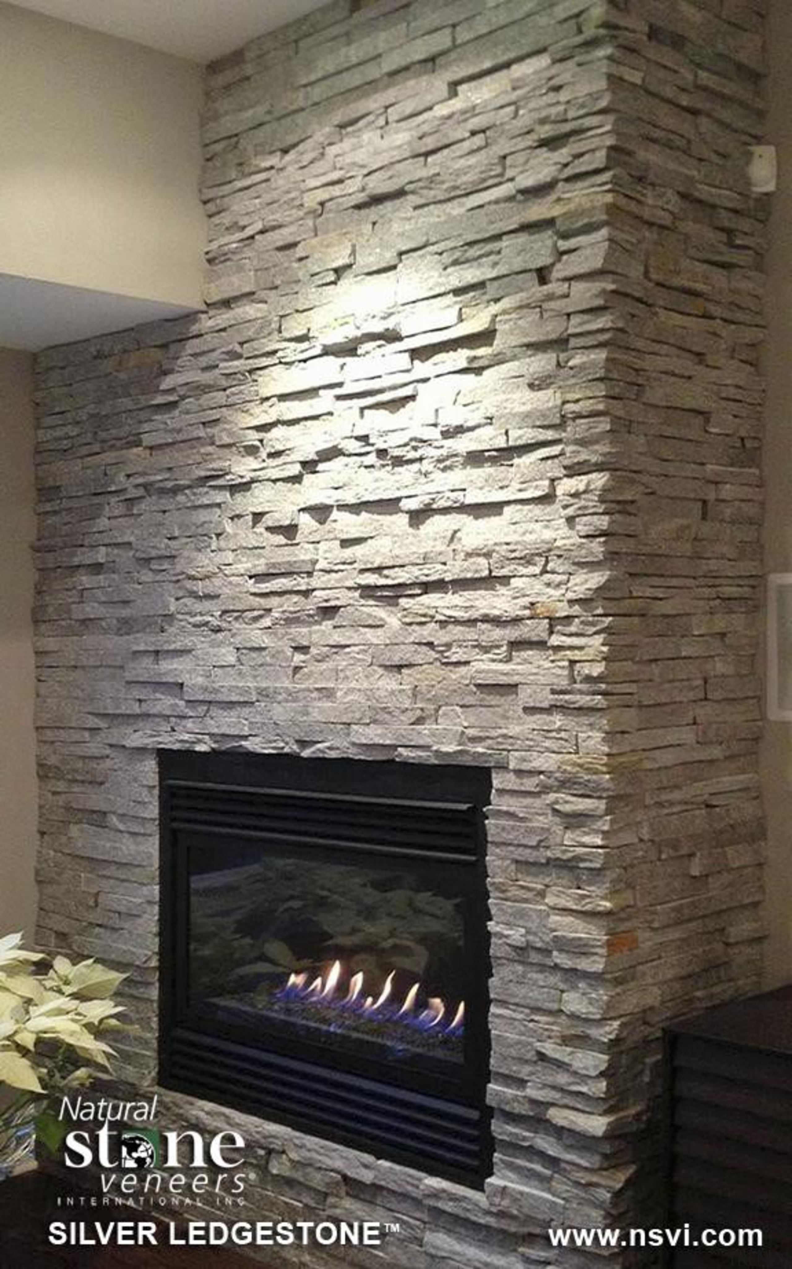 Ledgestone Collection -Need to contact Natural Stone Veneers brick, fireplace, hearth, heat, wall, gray, black