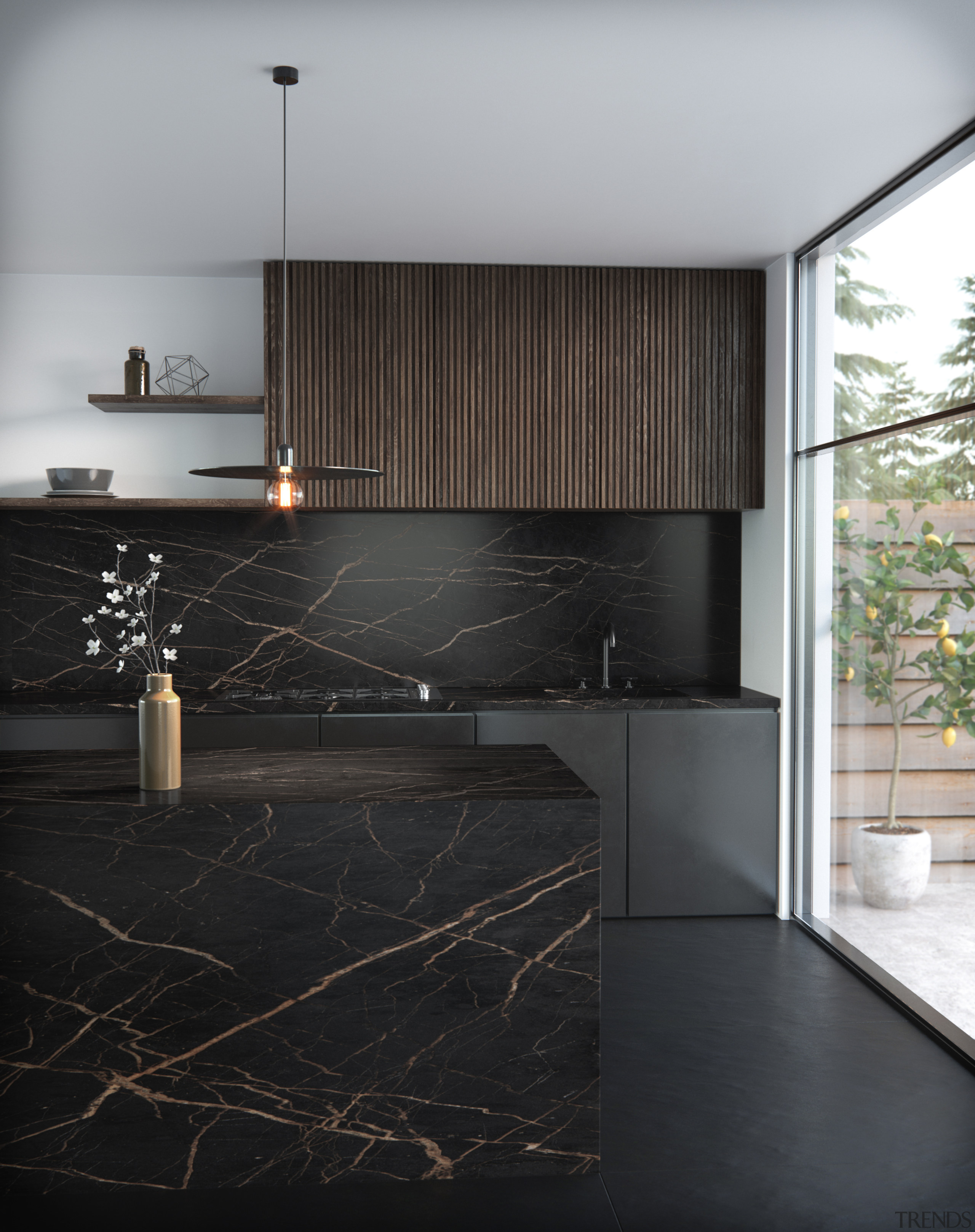 The latest Dekton surfaces include Avante-Guard 20’ Laurent, 