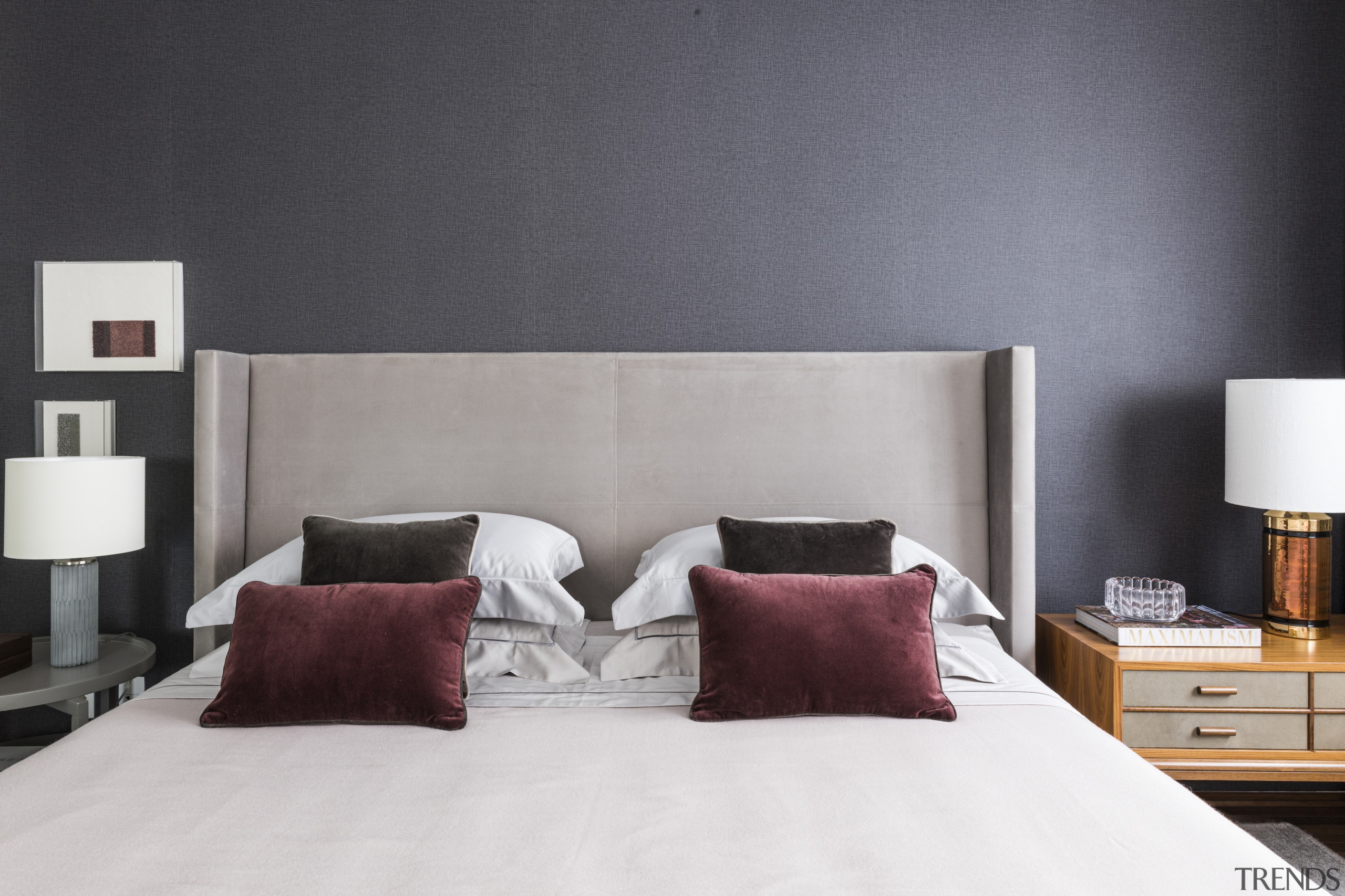 Master bedroom – Tribeca King Bed from Artefacto; 