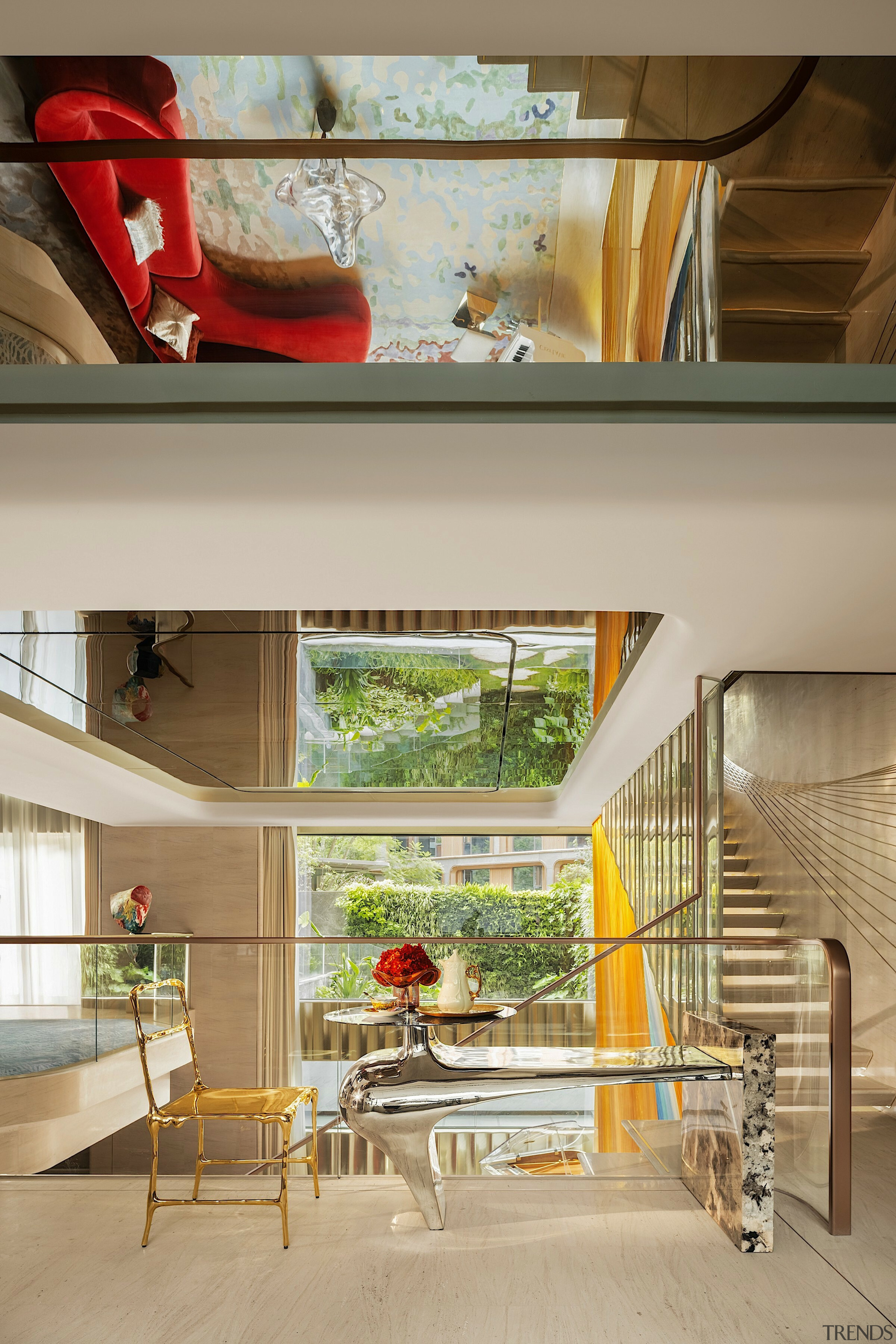 First floor table and chair like no other. 