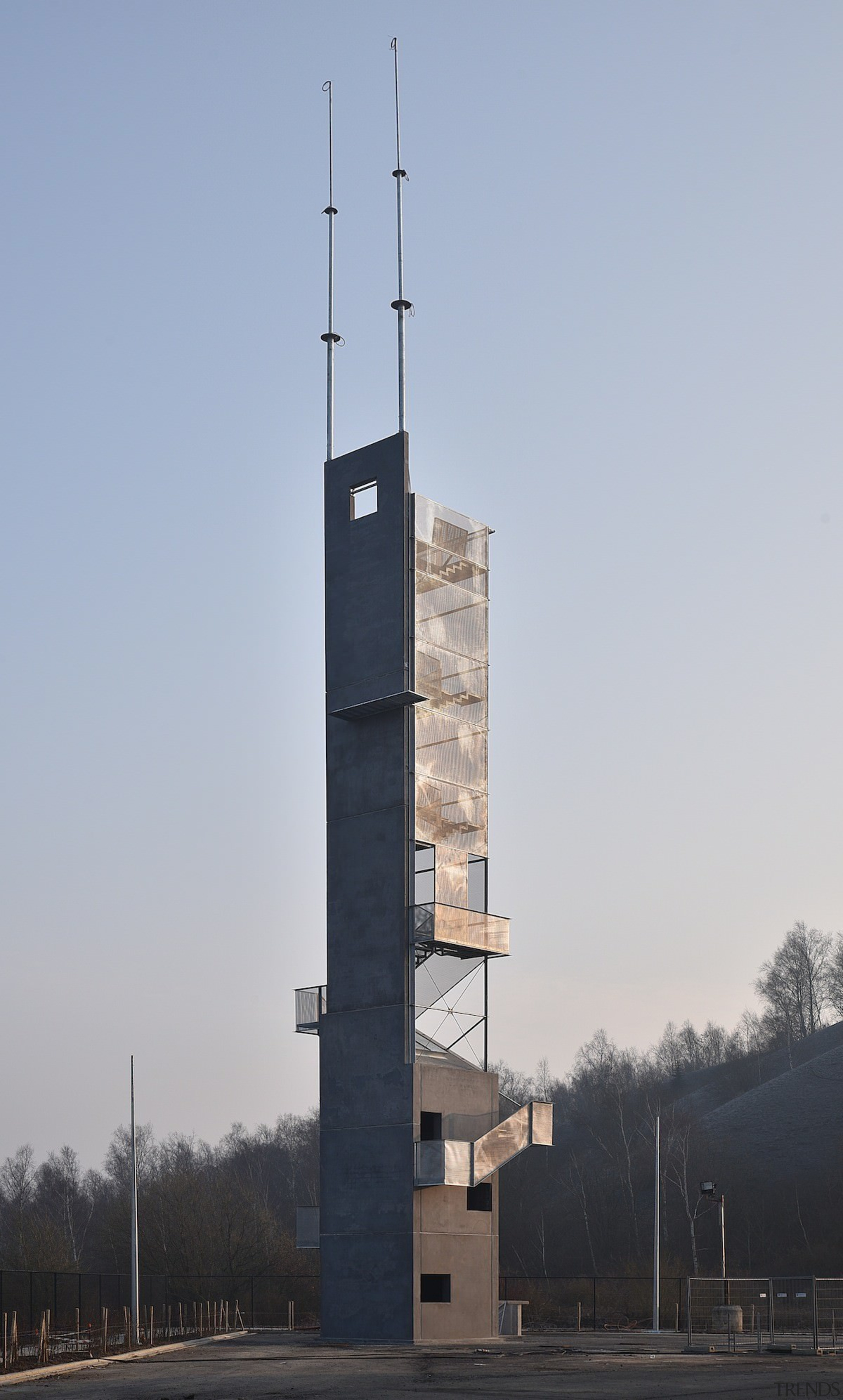 569 firestation - 569 firestation - building | building, sky, tower, tower block, gray