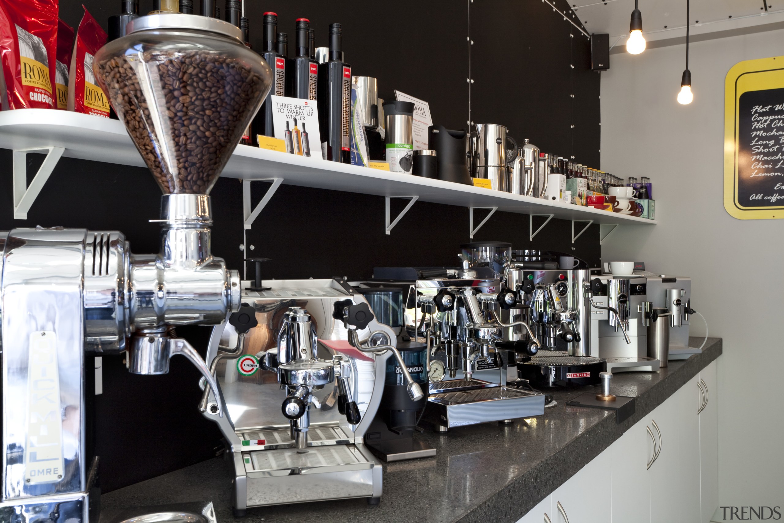 Roma Coffee Roasters - Roma Coffee Roasters - product, black, gray