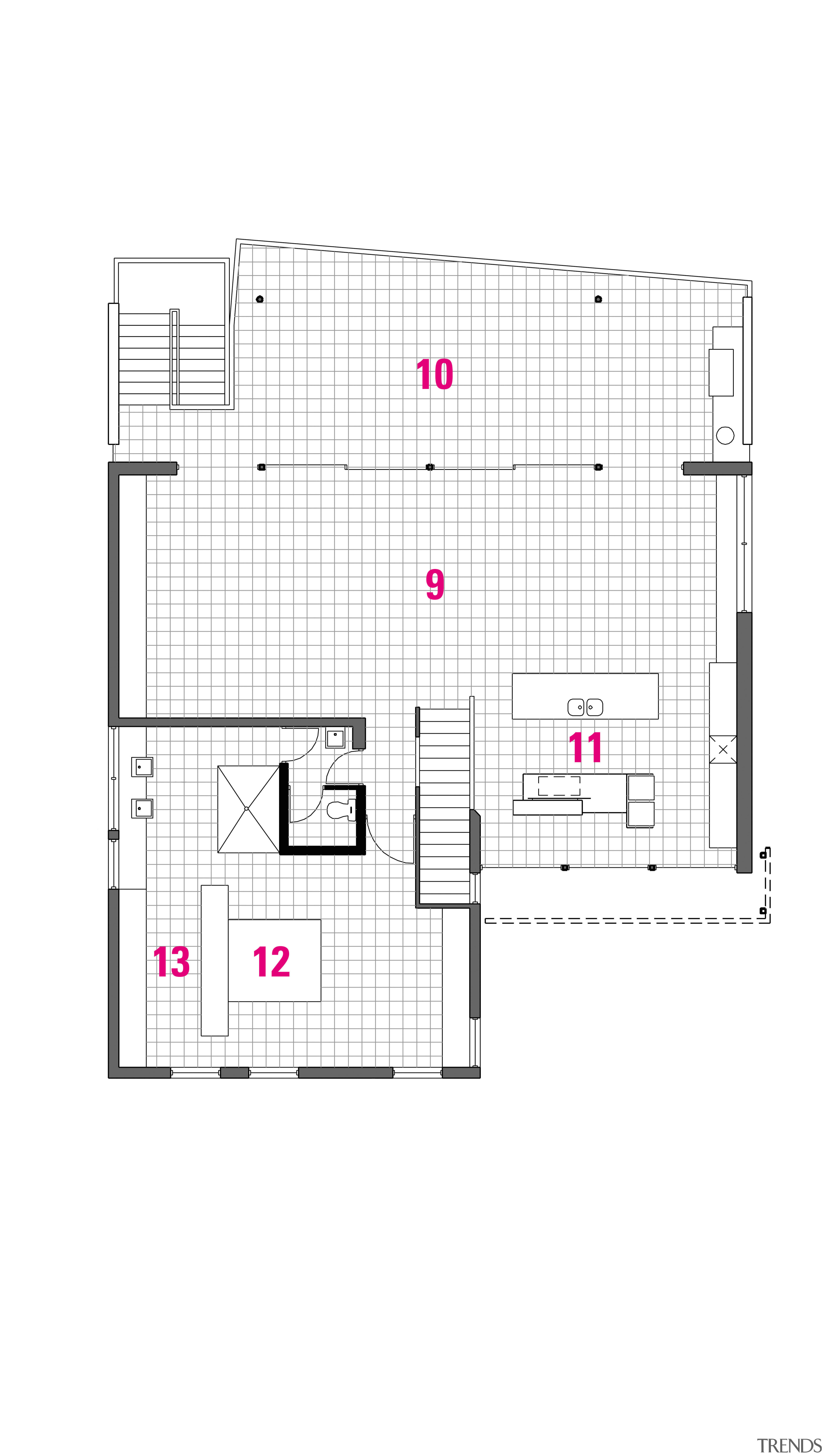 Floor plan of this beachside home - Floor angle, architecture, area, design, diagram, elevation, floor plan, line, plan, product, product design, schematic, square, structure, white