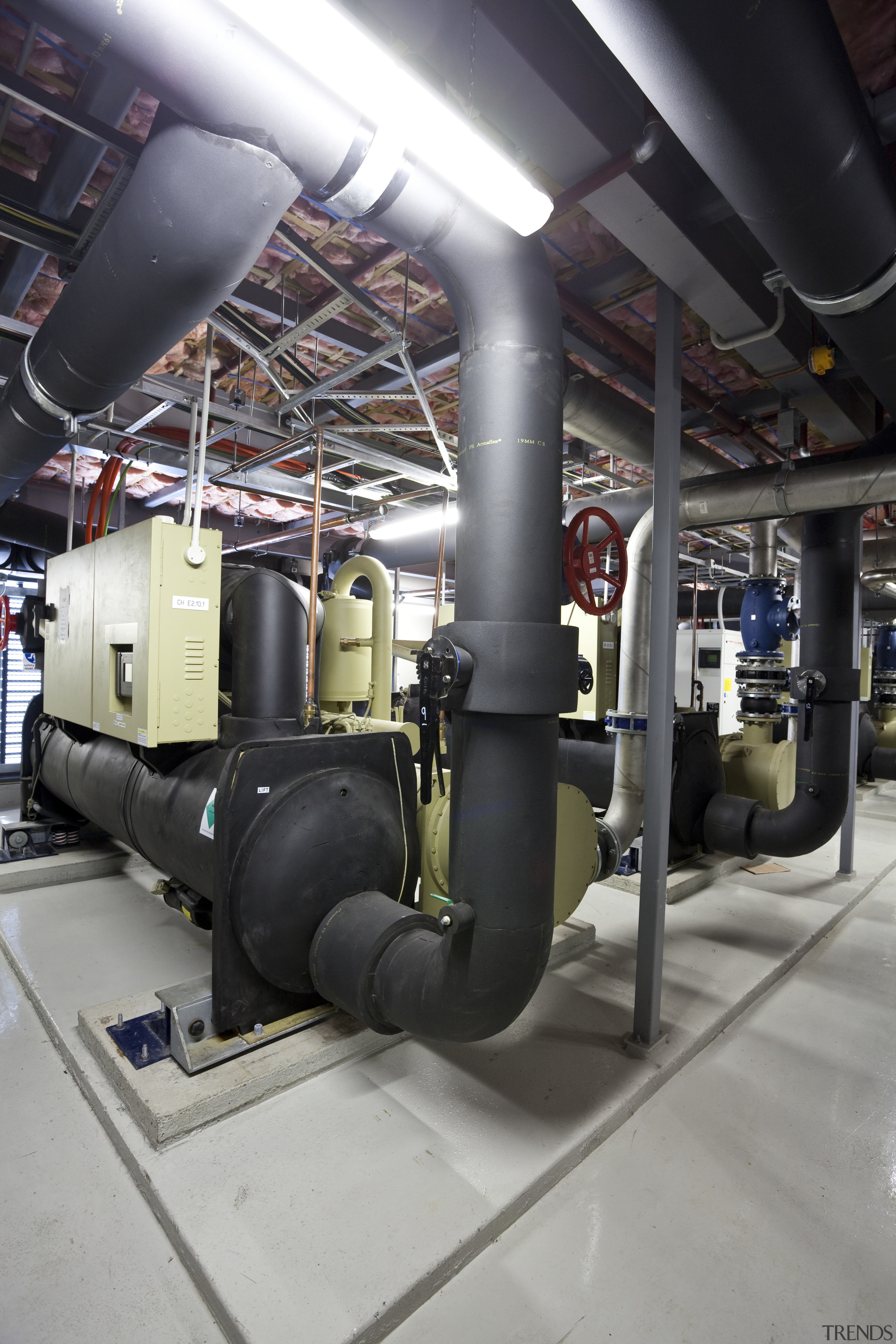 View of Britomart East project, for which Norman industry, gray, black