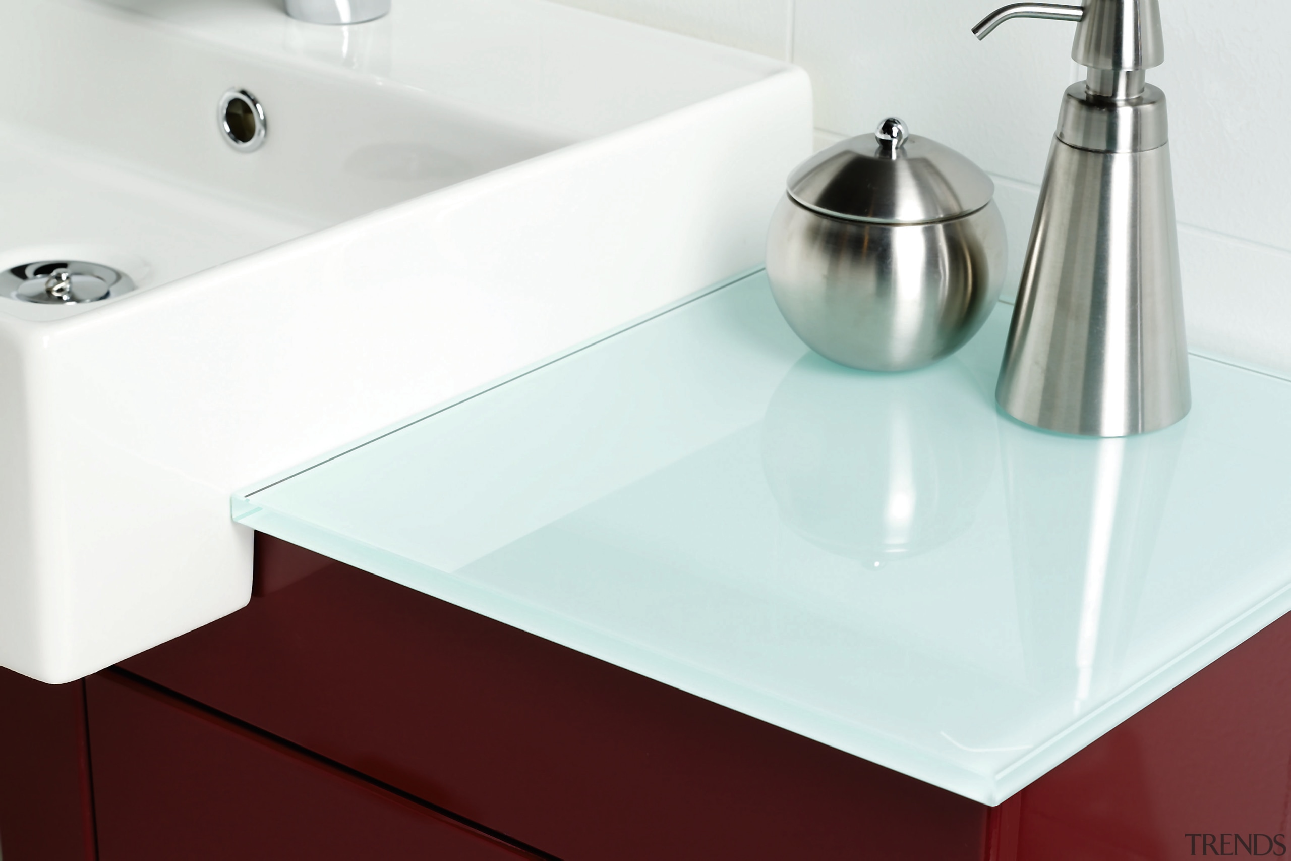 Top of bathroom vanity with glass top, white angle, bathroom, bathroom accessory, bathroom sink, ceramic, plumbing fixture, product design, sink, tap, white