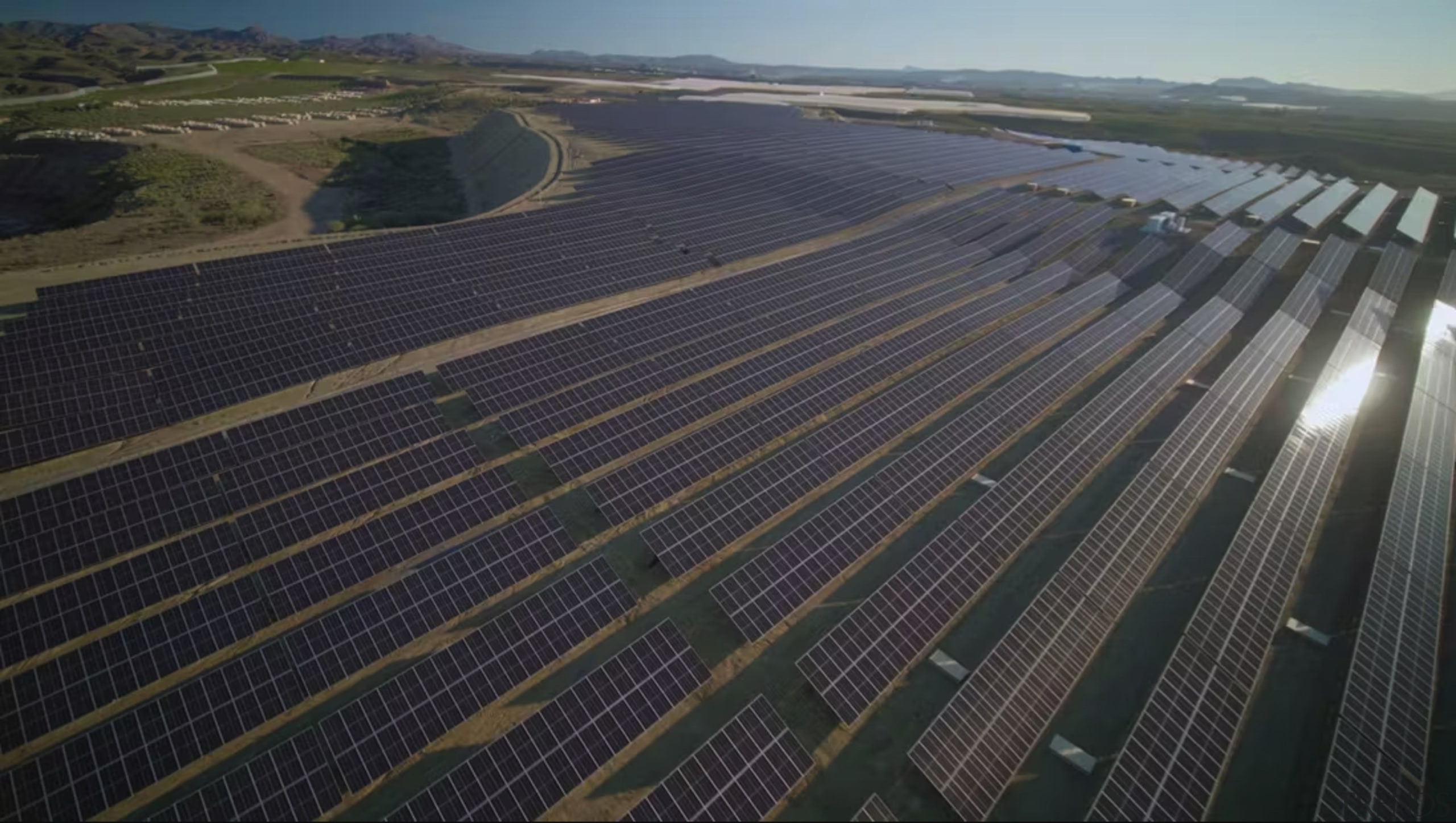 Cosentino's giant Waste Treatment Plant in Spain. 