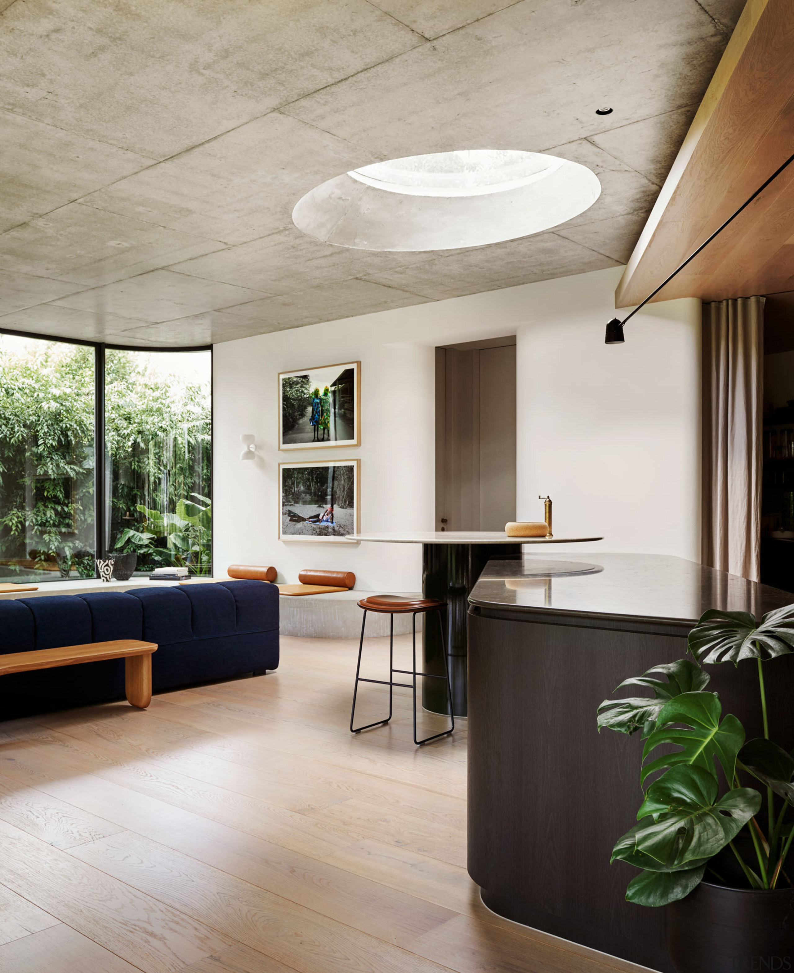 Rounded forms – from windows to skylight to 