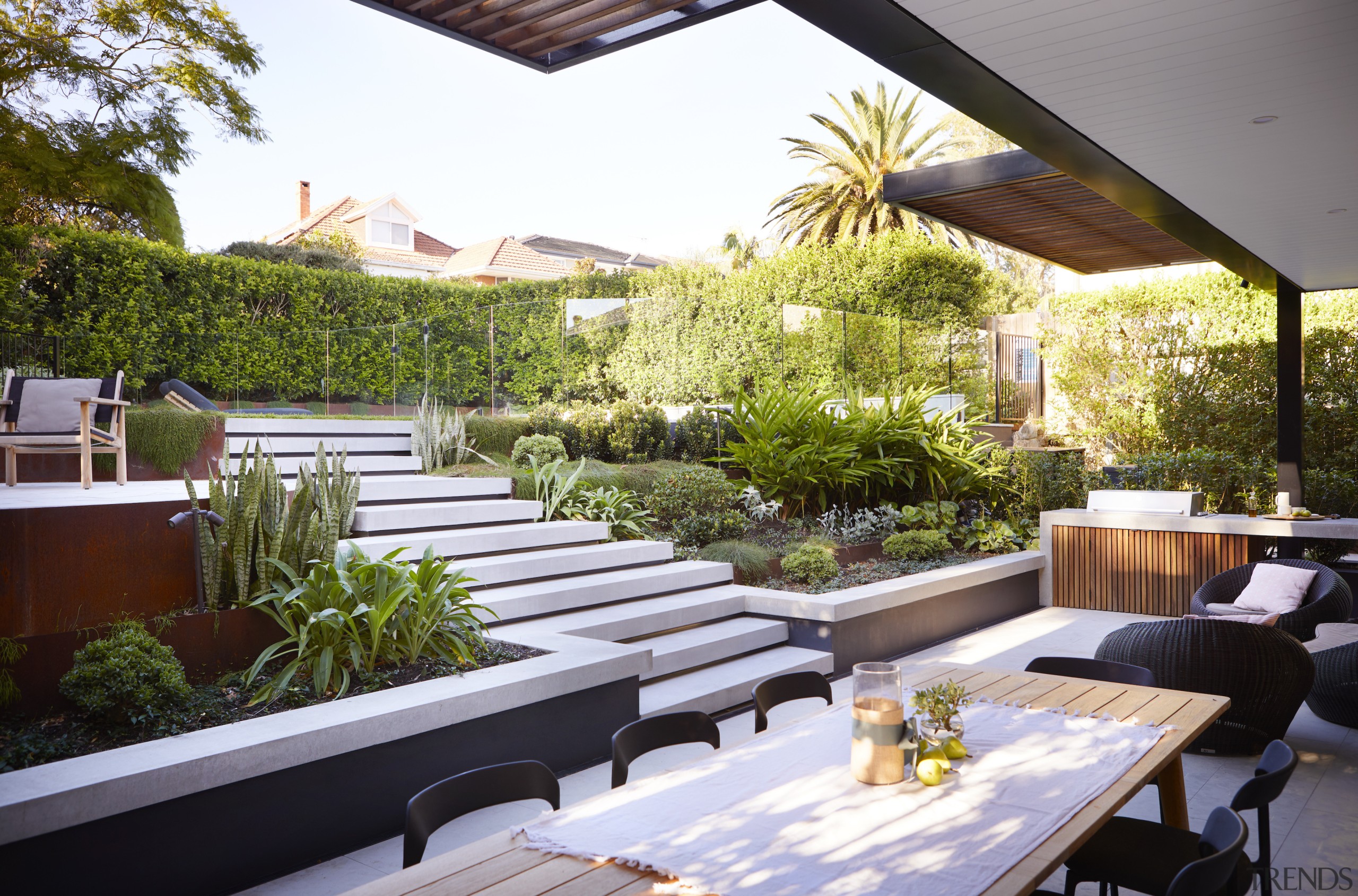 Continuity in finishes on all levels of the 