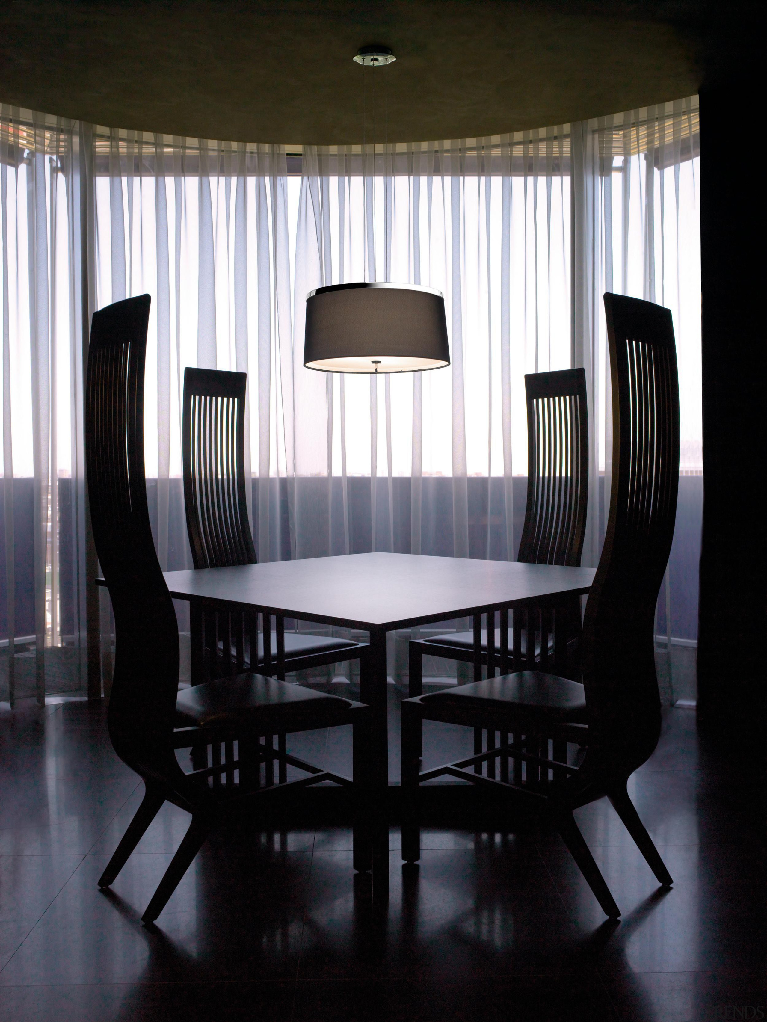 Pendant Light - Pendant Light - ceiling | ceiling, chair, dining room, furniture, interior design, room, table, window, black