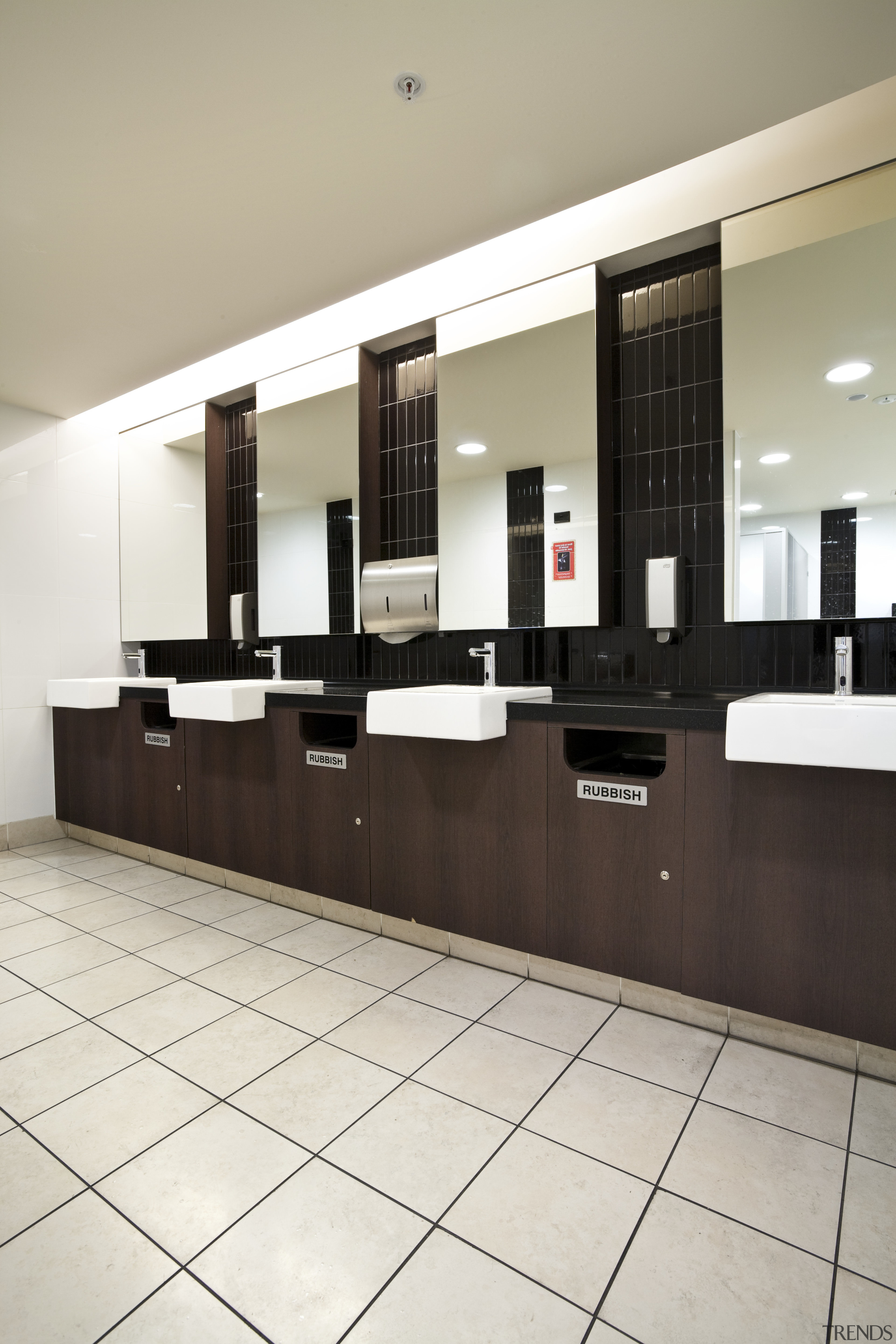 A + H Tiling supplied and installed the floor, flooring, furniture, interior design, lobby, gray