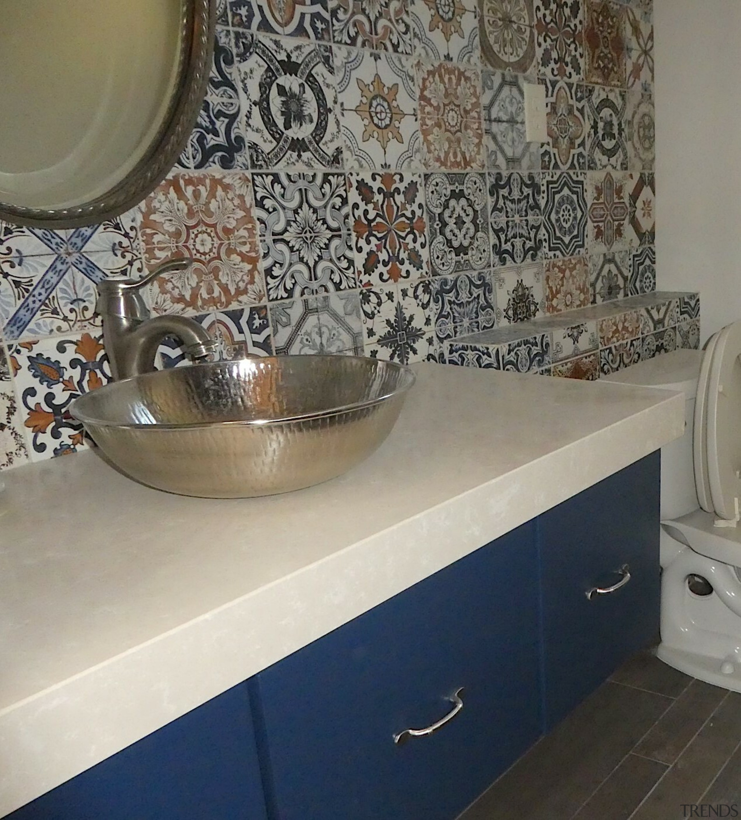 Before the transformation. - Rising gloriously from the 