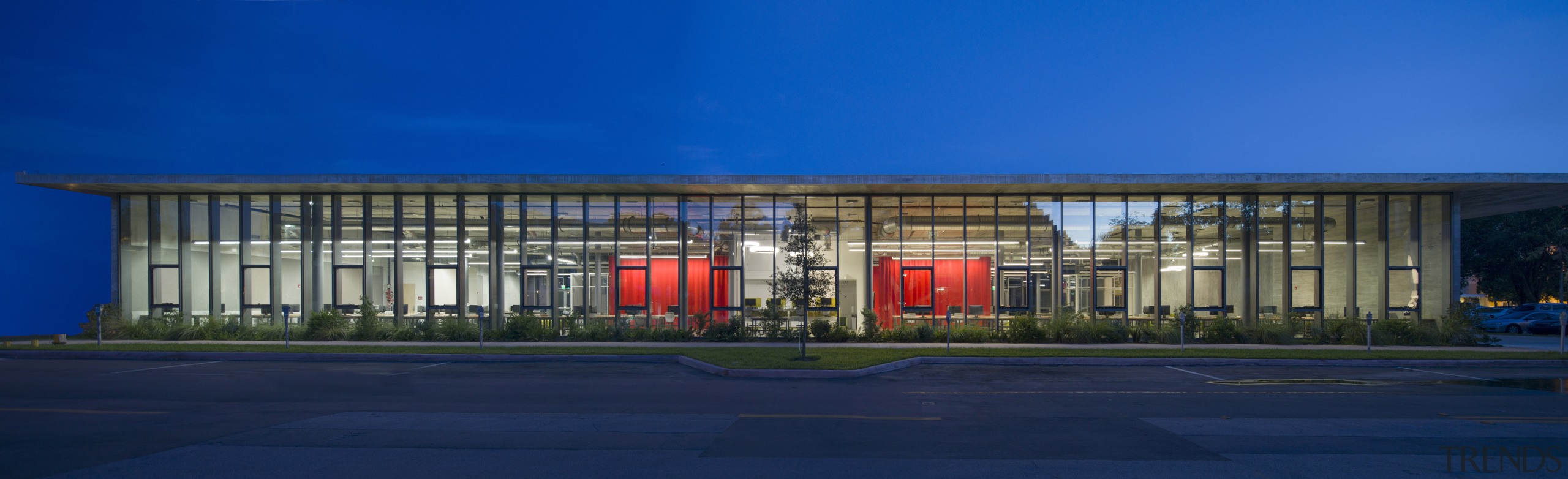 The long and long of it – while architecture, building, commercial building, corporate headquarters, facade, headquarters, mixed-use, University