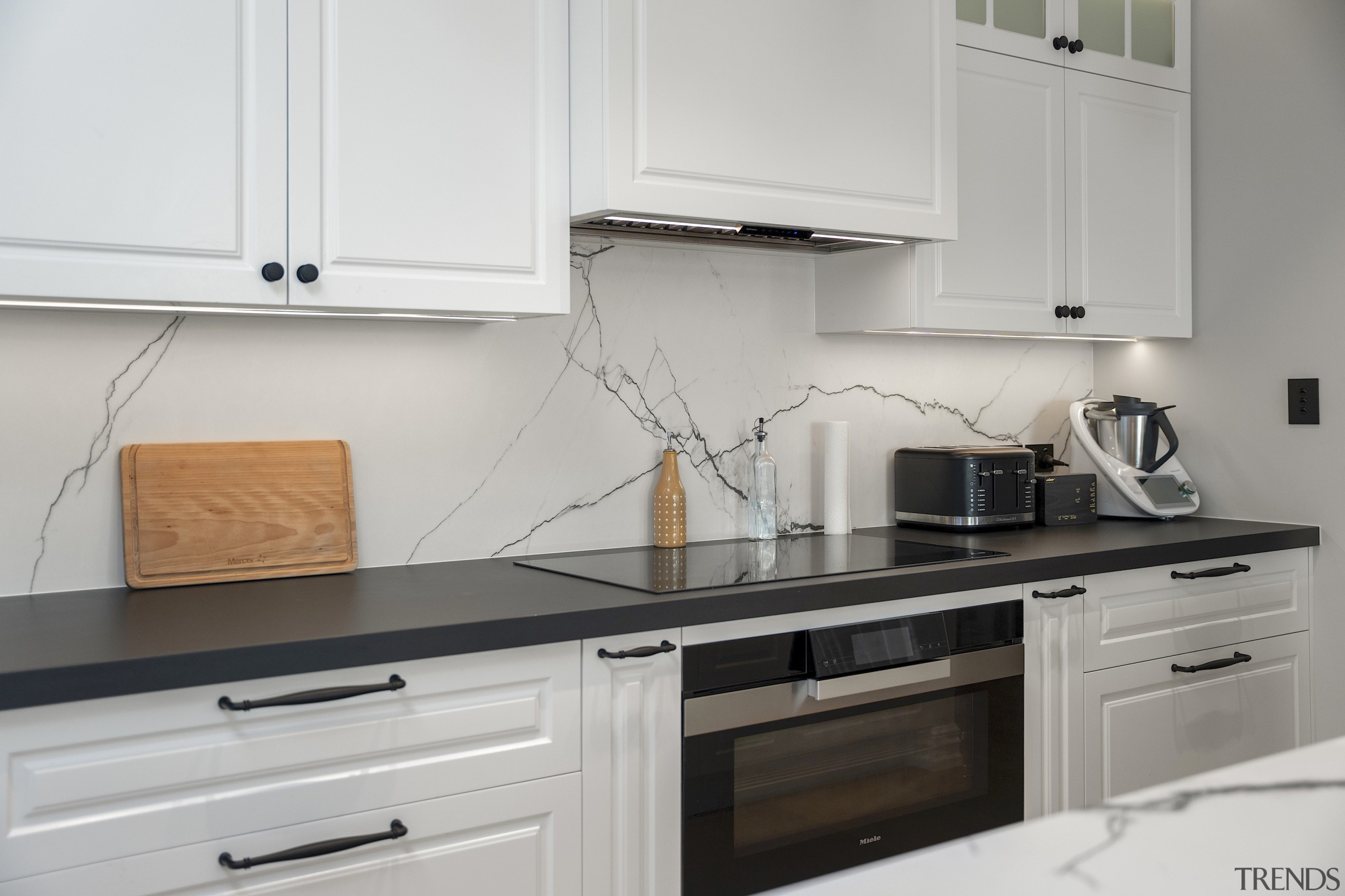 The classic-look cabinetry works well within the wider 