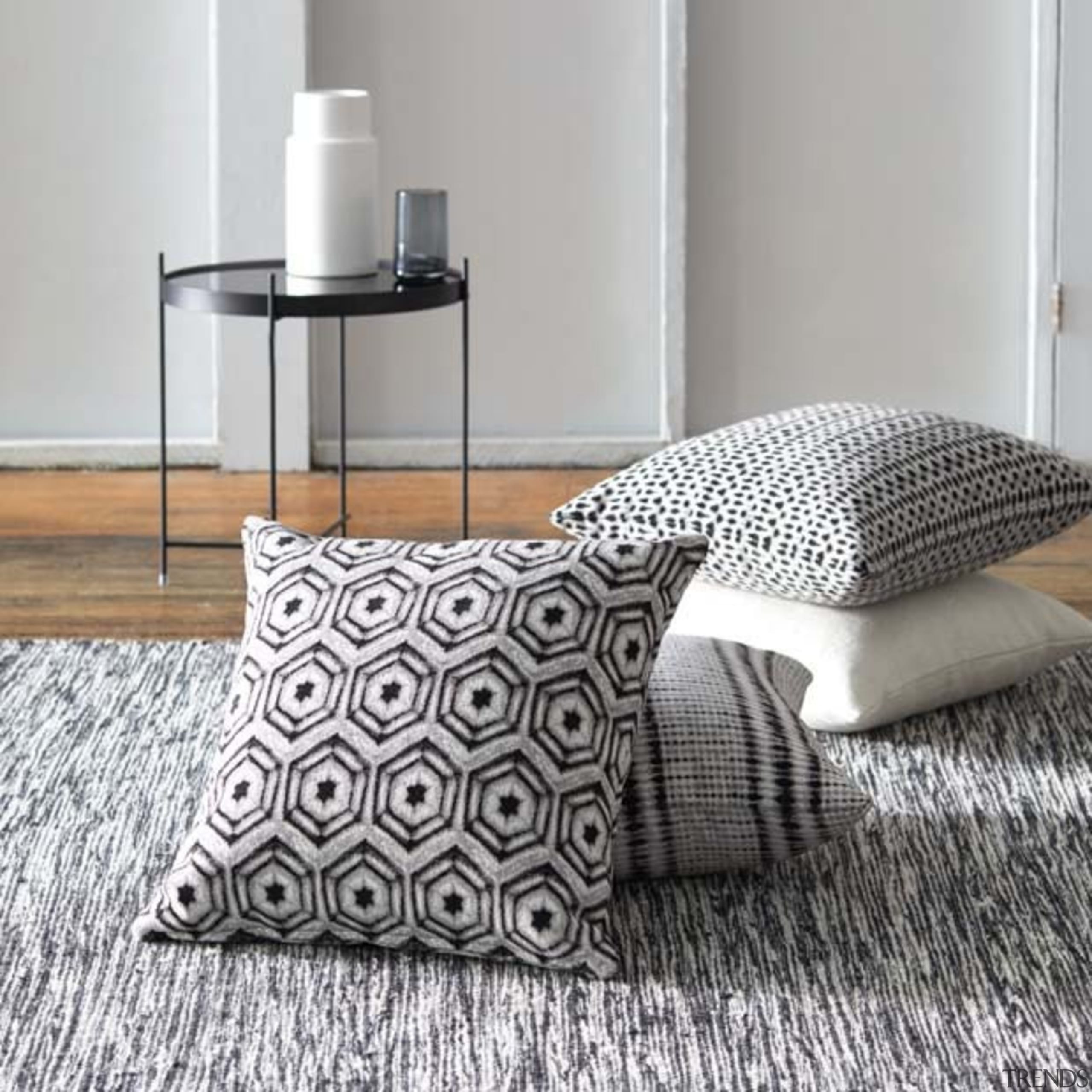 A truly bespoke collection that celebrates the unique bed, bed frame, bed sheet, bedroom, cushion, duvet cover, floor, flooring, furniture, linens, pillow, product, gray, white