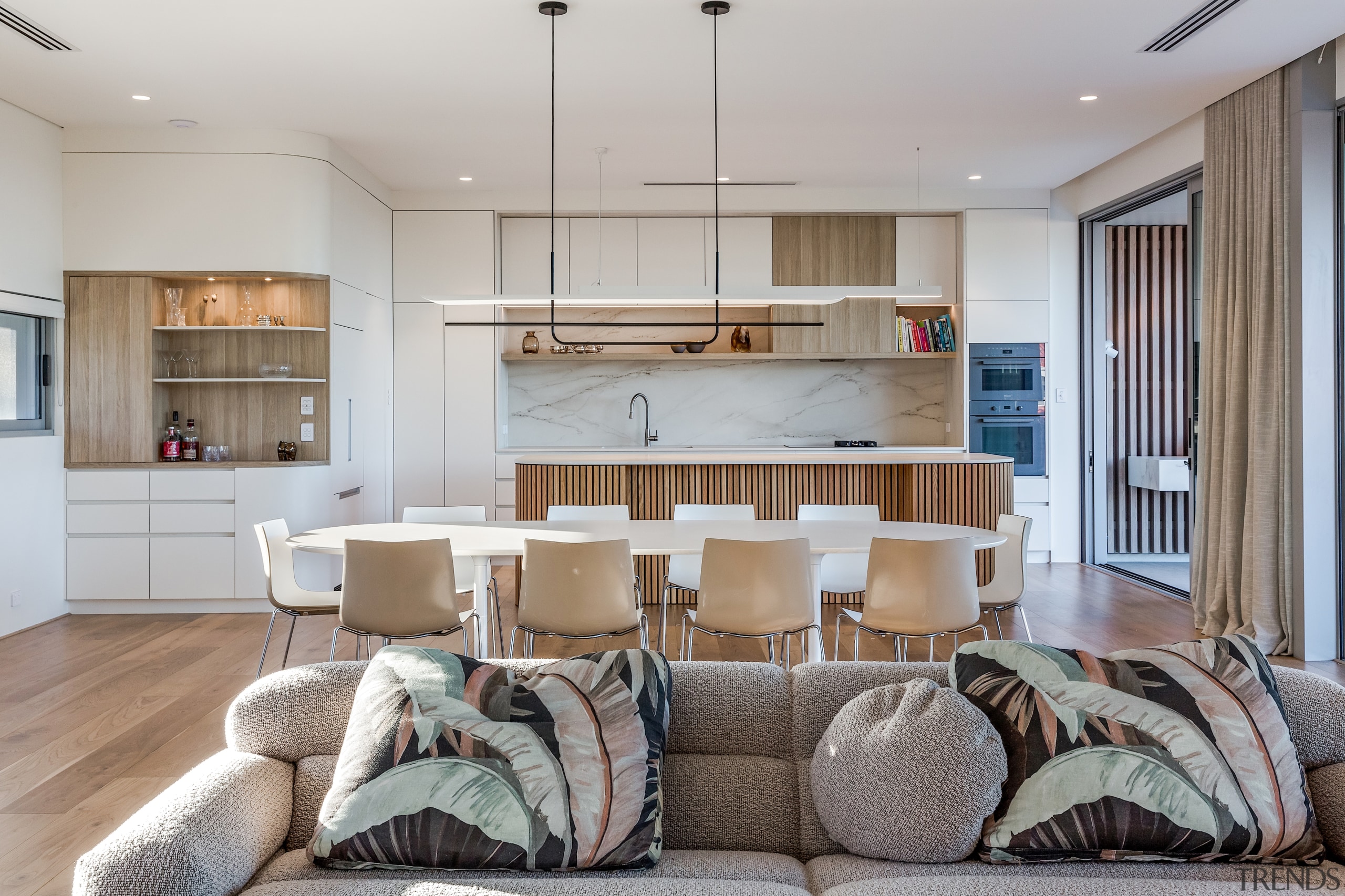 Soft, natural tones hold sway throughout. - Coastal 