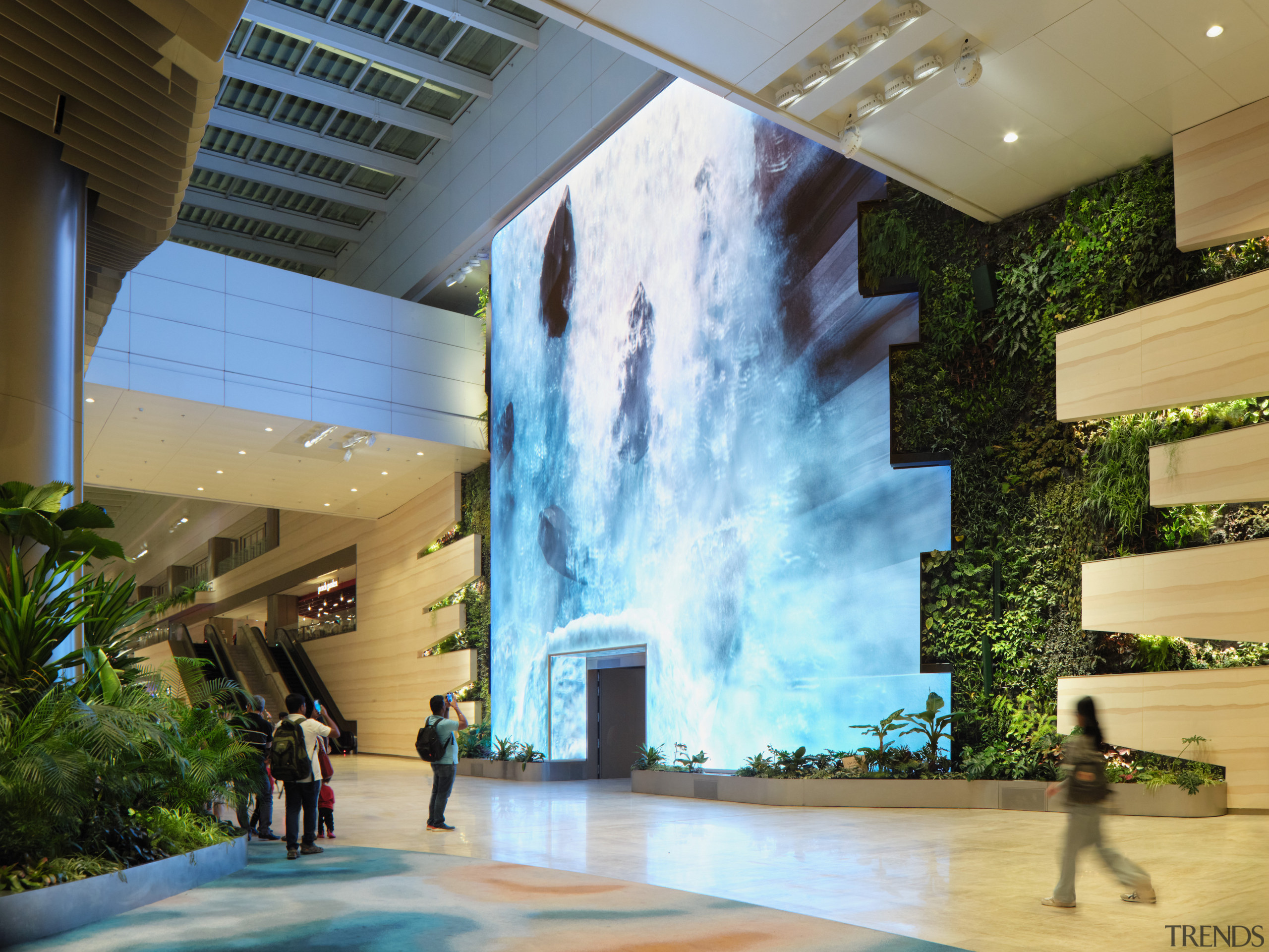 The project was designed as a journey across 