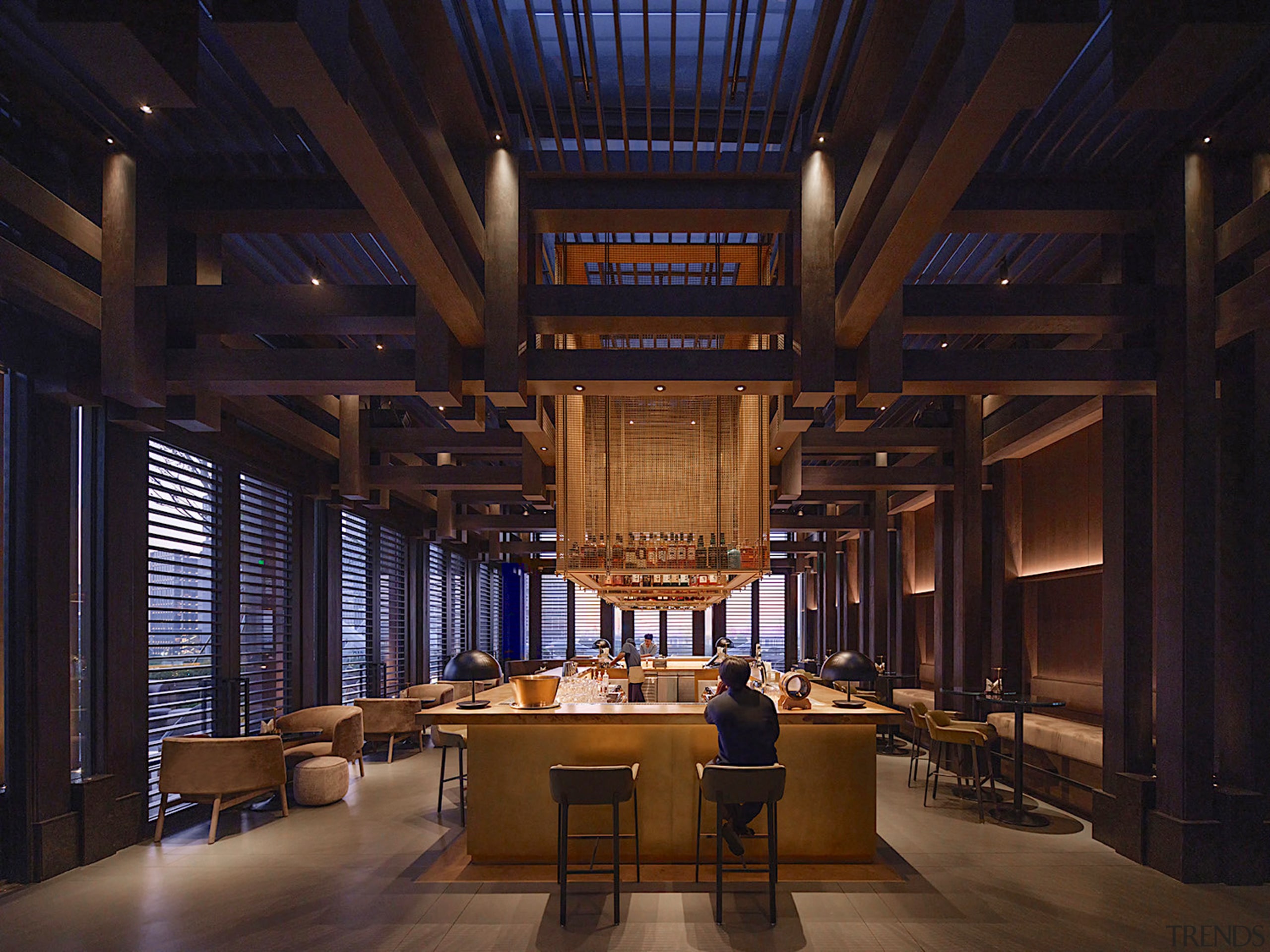 Bar interior. - Business meets luxury in Shenzhen 