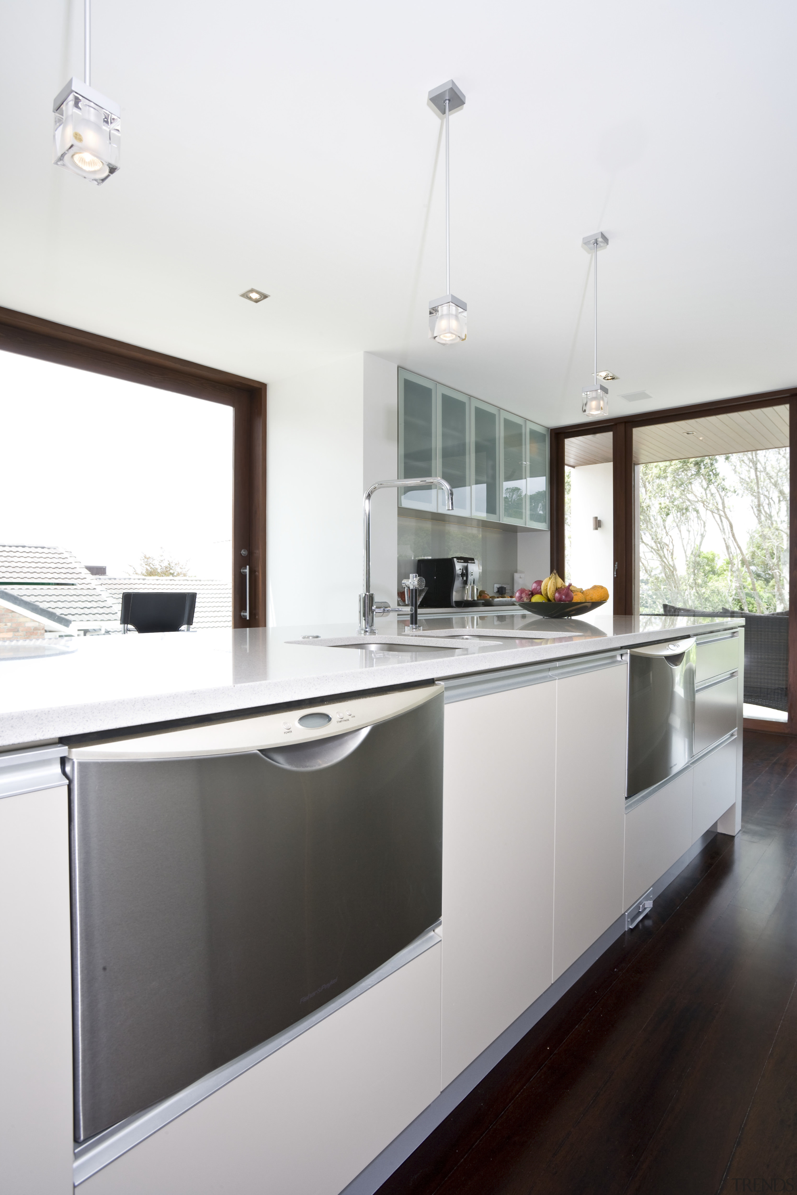 Image of kitchen designed by Rob Hendrickx for cabinetry, countertop, cuisine classique, interior design, kitchen, real estate, white