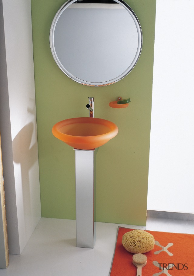 Orange Pedestal Basin In Bathroom S Gallery 5 Trends