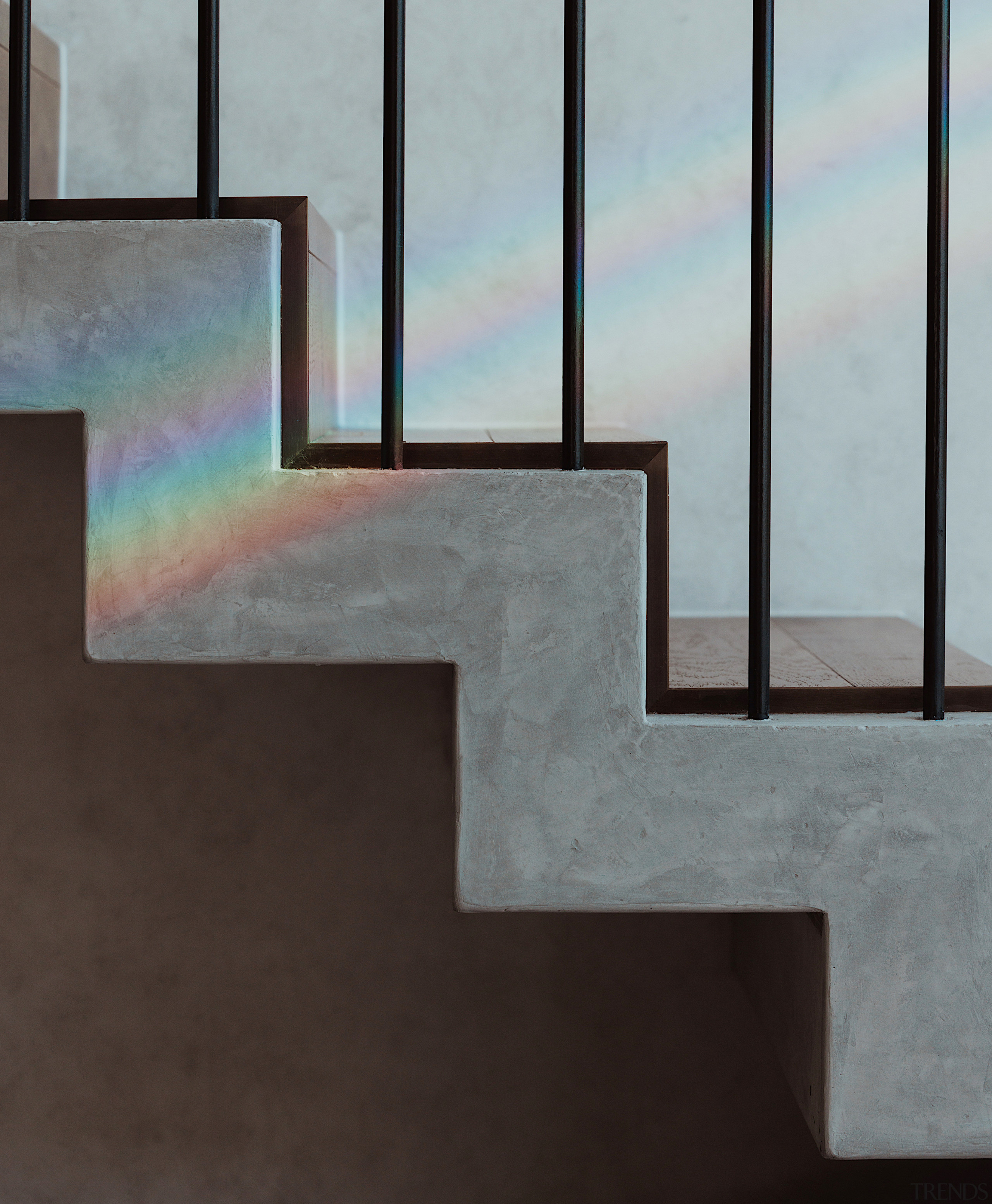 Stair detail. - Conceal, direct and connect - 