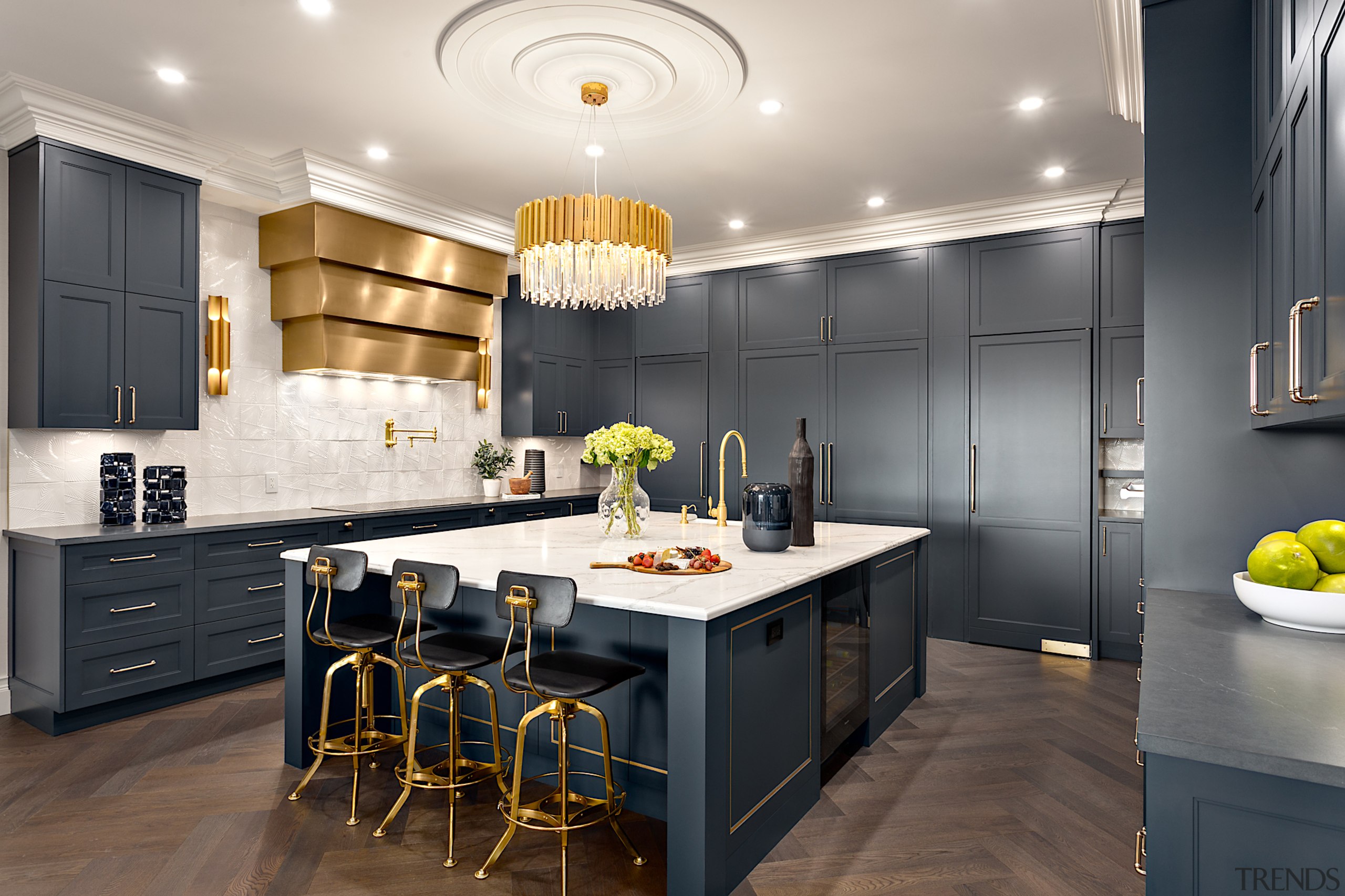 For inspiration, the owner had shown the designers 