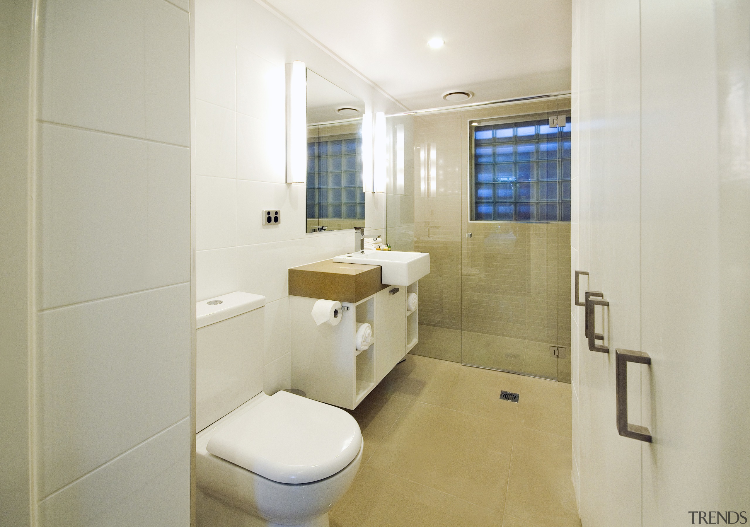 Hotel refurbishment with eco-friendly kitchen and bathroom fixtures bathroom, home, interior design, property, real estate, room, gray