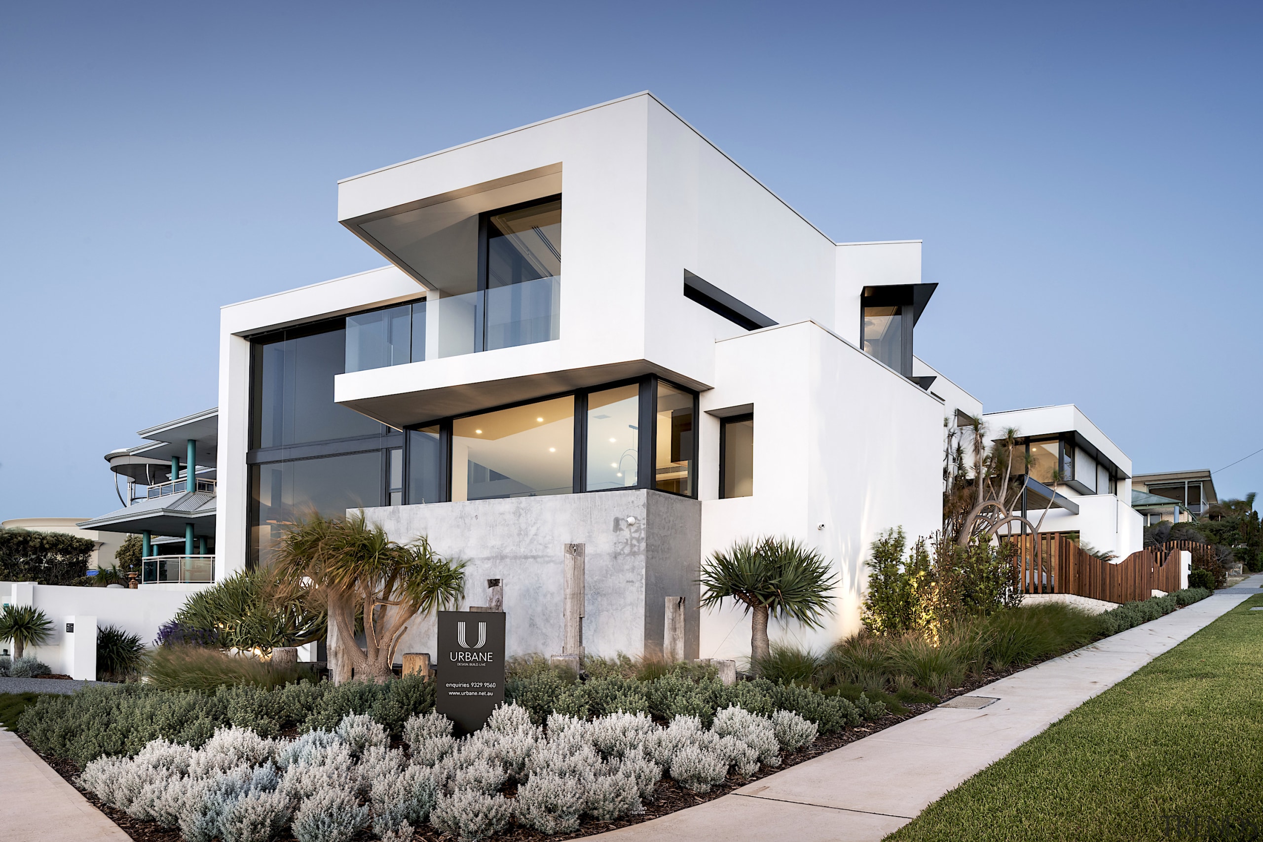 Urbane Projects – Runner-up – 2019 TIDA Australia apartment, architecture, building, estate, facade, home, house, interior design, land lot, mixed-use, official residence, property, real estate, residential area, urban design, villa, white
