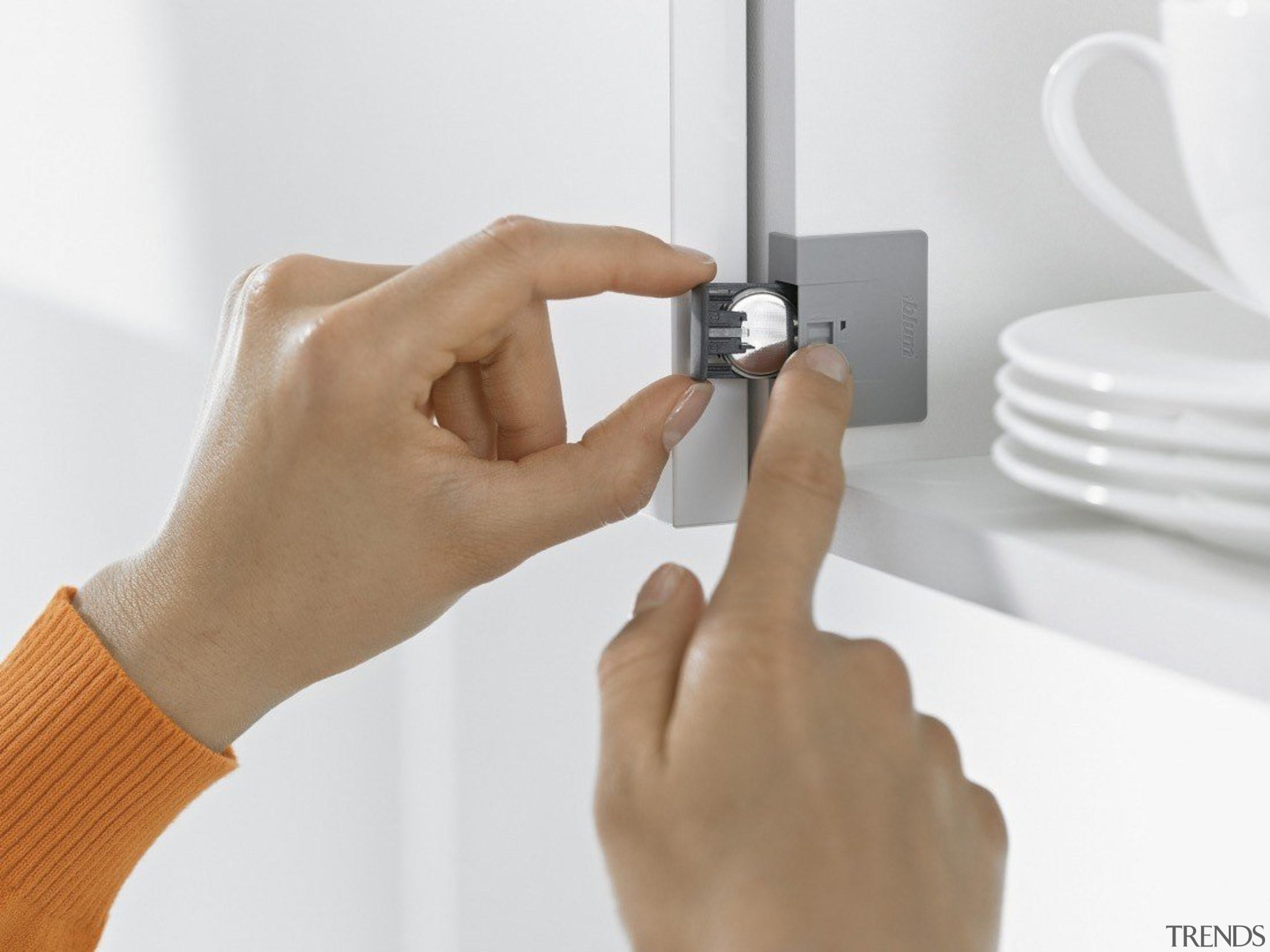 SERVO-DRIVE for AVENTOS - finger | hand | finger, hand, product, product design, white