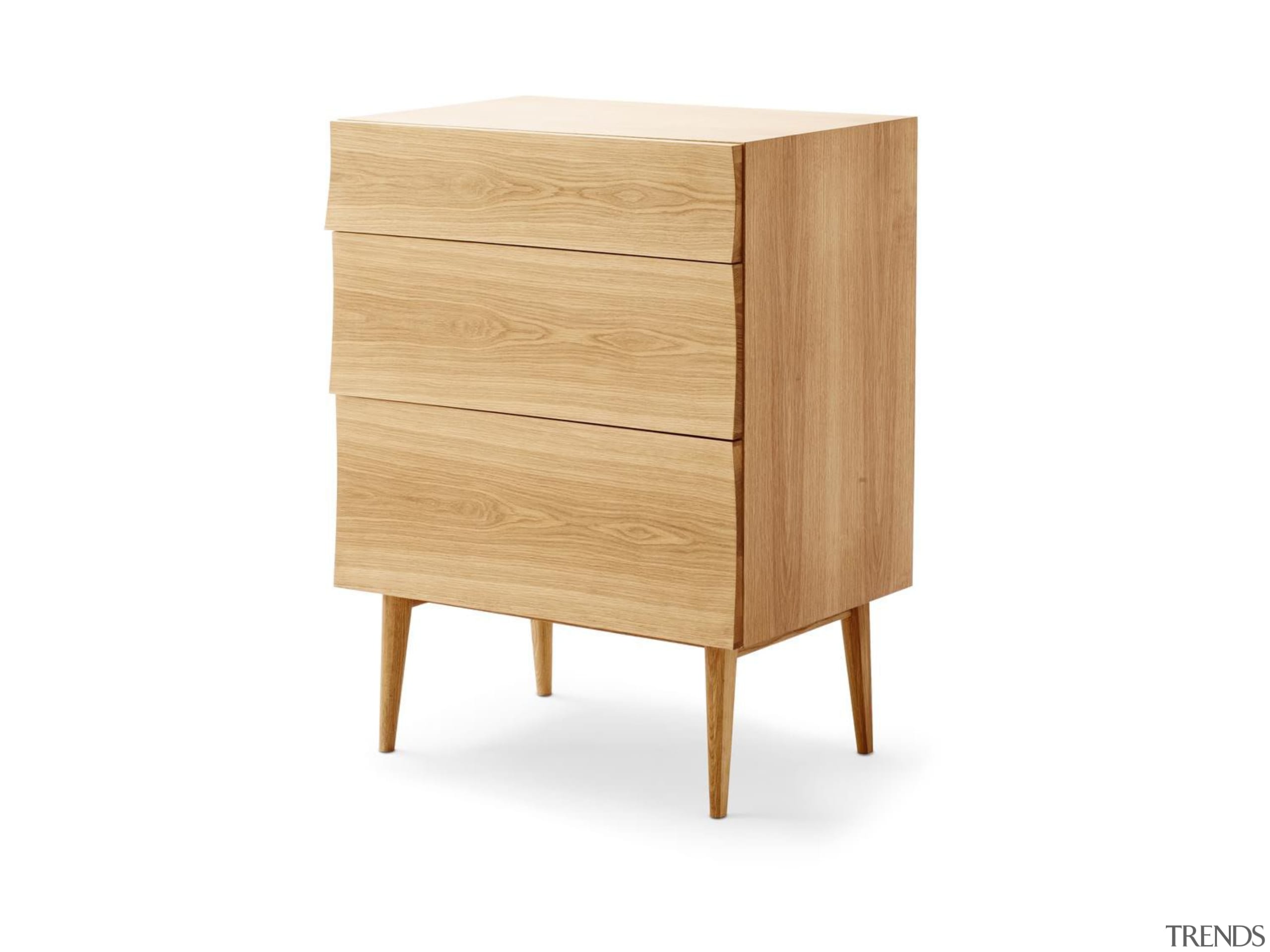 Designed by Scandinavian design company Soren Rose Studio, chest of drawers, chiffonier, drawer, furniture, nightstand, white