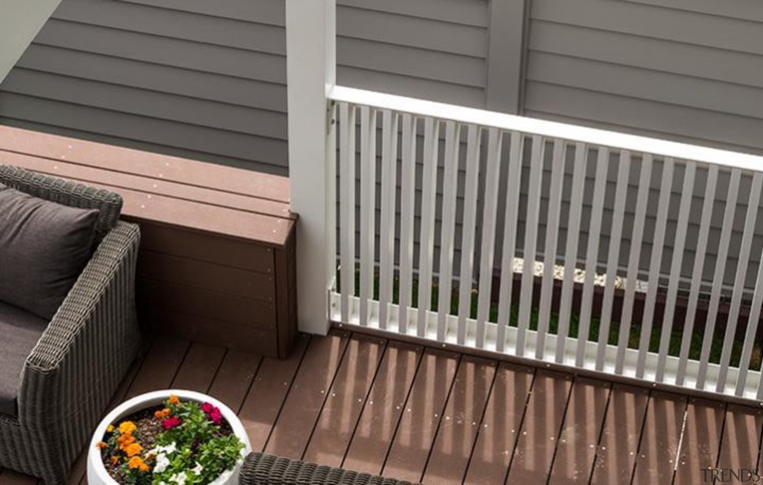 Tru-Pine - deck | outdoor structure | siding deck, outdoor structure, siding, wood, gray, black