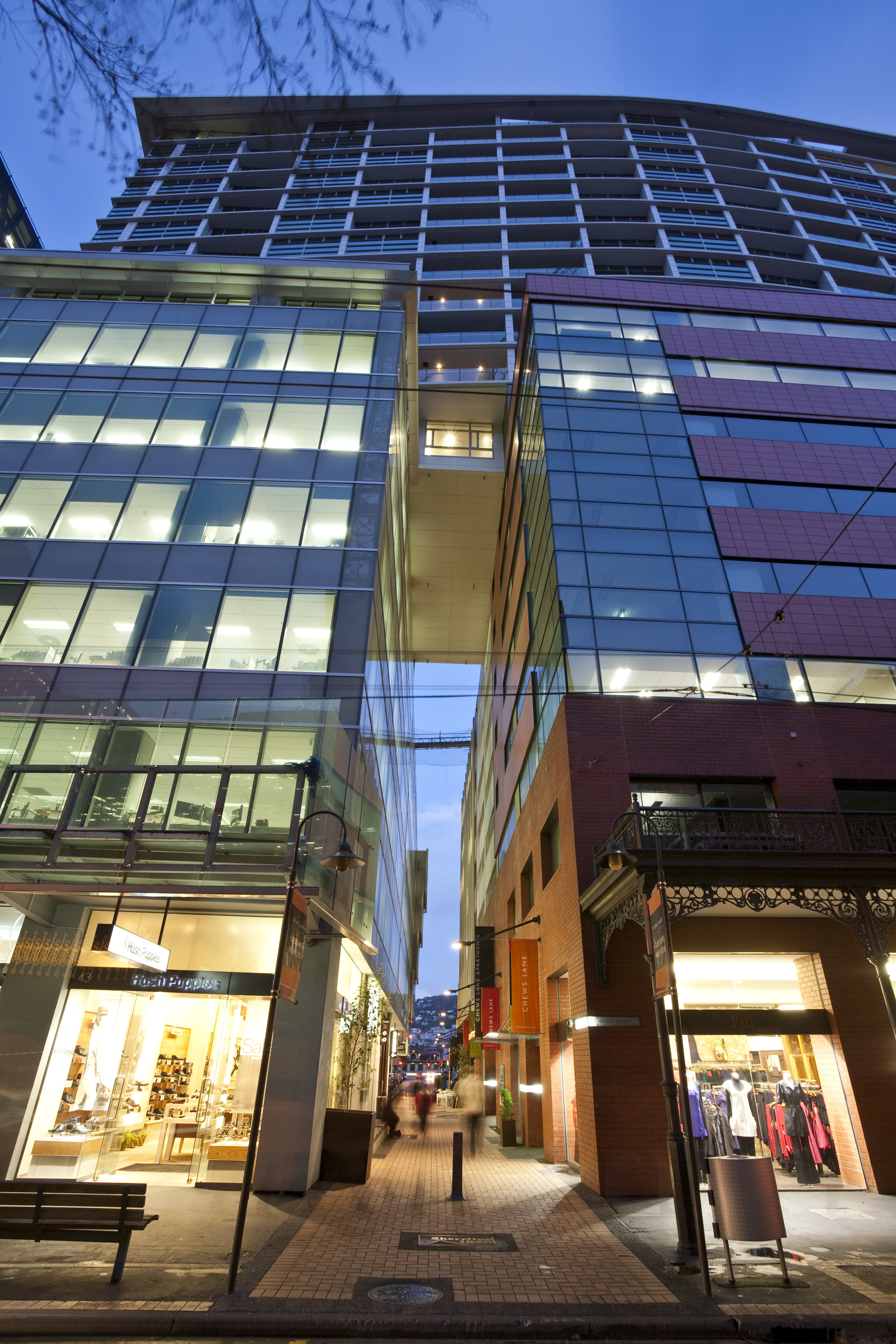 exterior view of a new redevelopment of apartment apartment, architecture, building, city, commercial building, condominium, corporate headquarters, daylighting, facade, hotel, metropolis, metropolitan area, mixed use, skyscraper