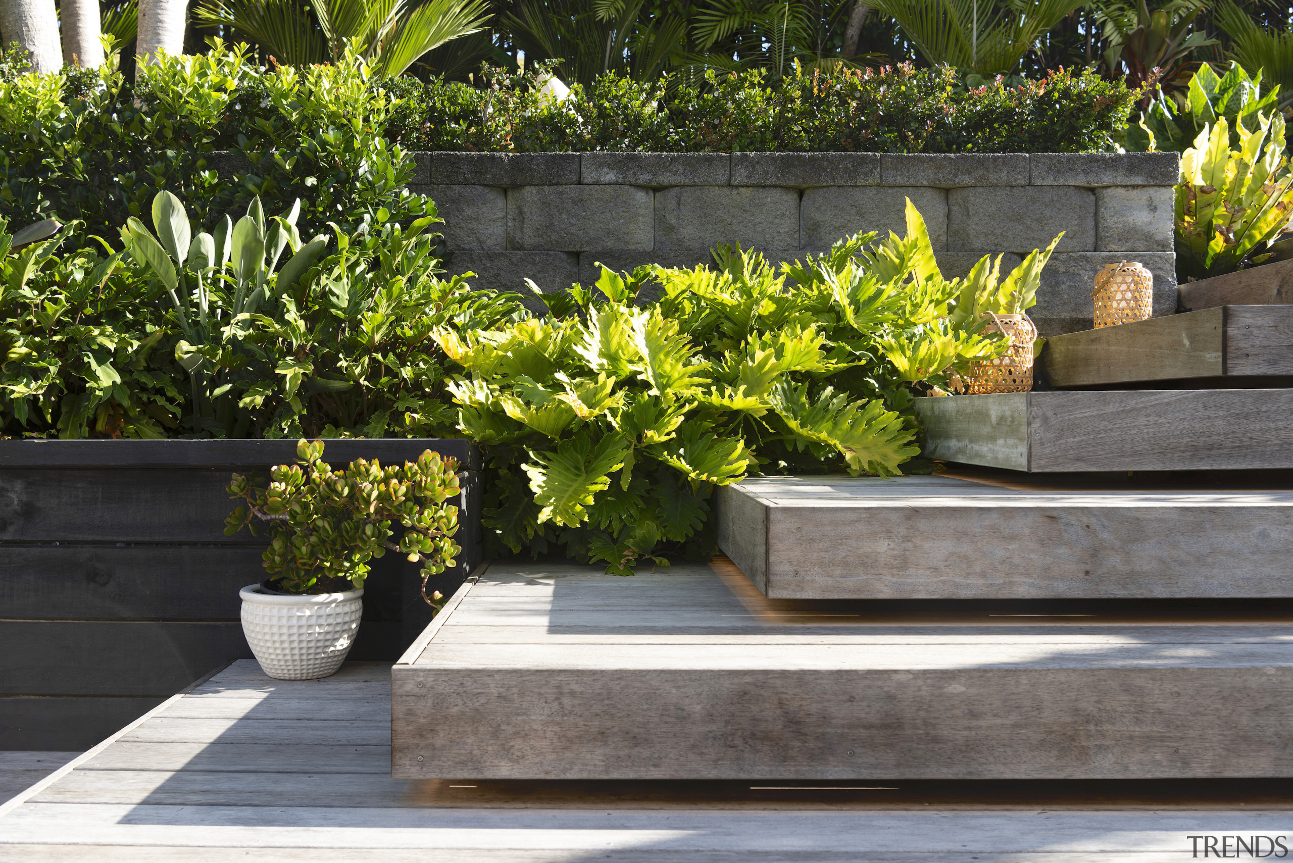 The use of natural materials, such as timber 