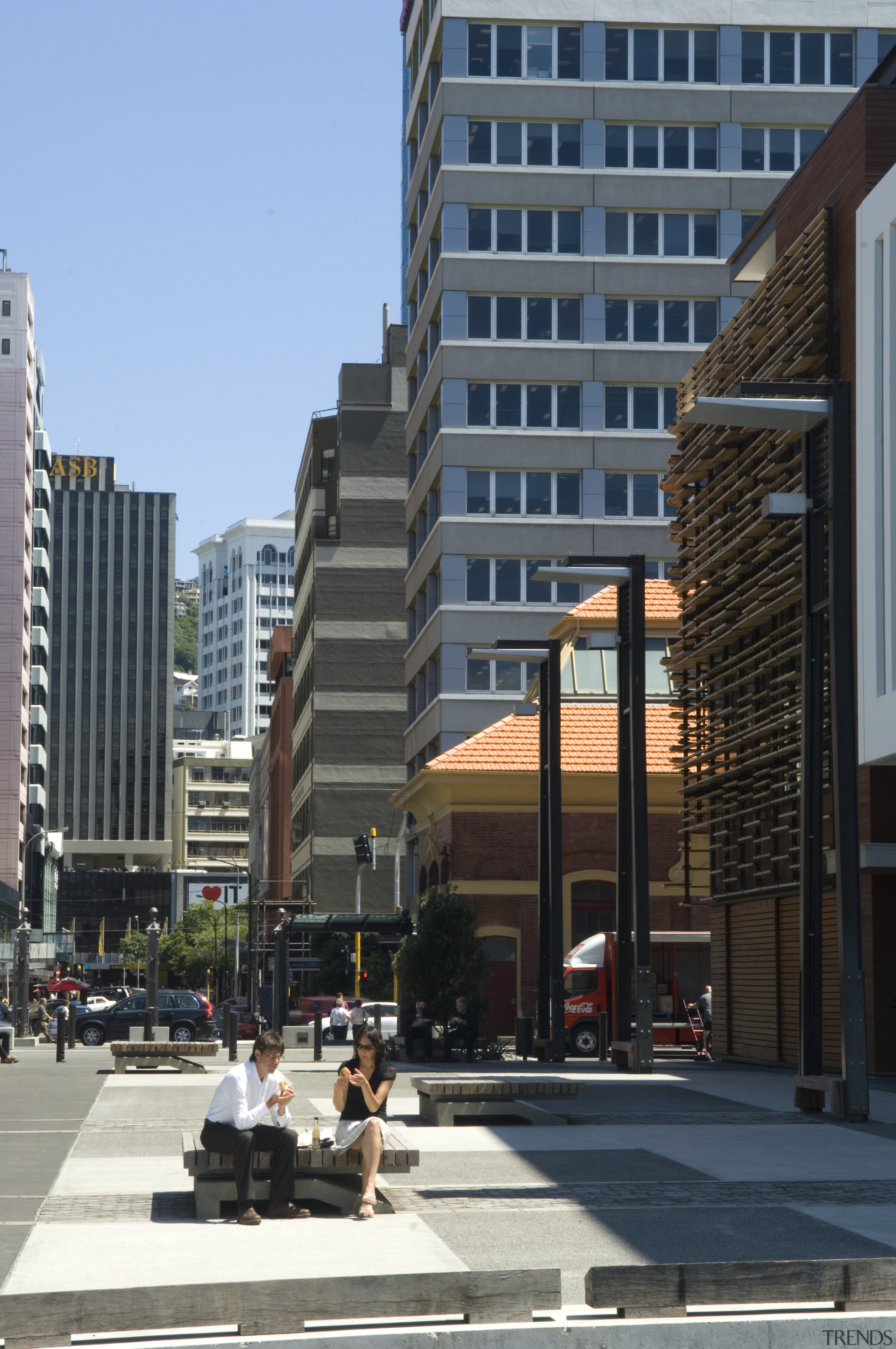 View of Wellington Harbour side, the mixed-use development apartment, architecture, building, city, commercial building, condominium, daytime, downtown, facade, metropolis, metropolitan area, mixed use, neighbourhood, plaza, residential area, skyscraper, street, tower block, urban area, black