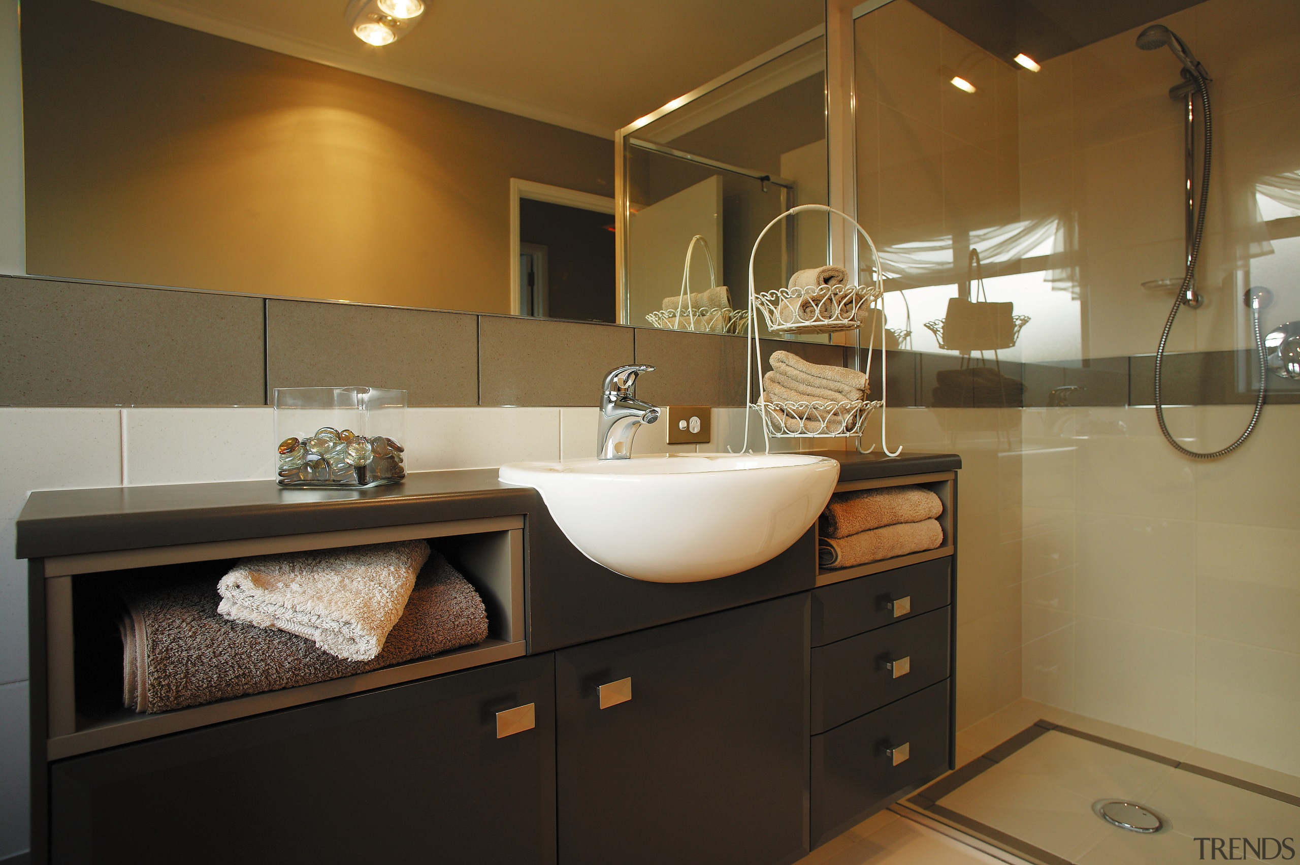 A view of a bathroom plumbed by Plumbing bathroom, countertop, home, interior design, kitchen, room, sink, brown, black