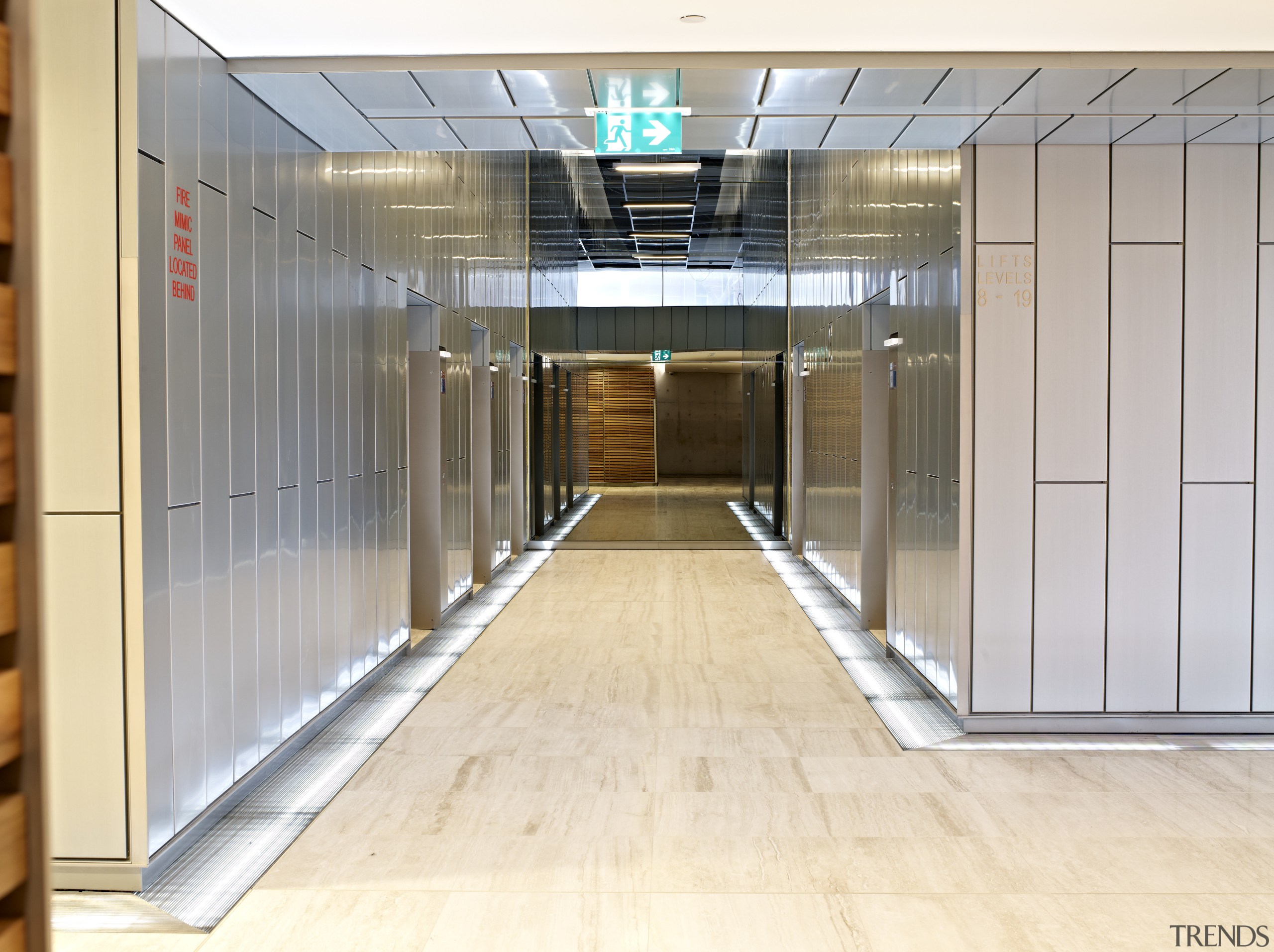 Ark North Sydney, NSW. Architect: Rice Daubney - floor, flooring, lobby, white, gray