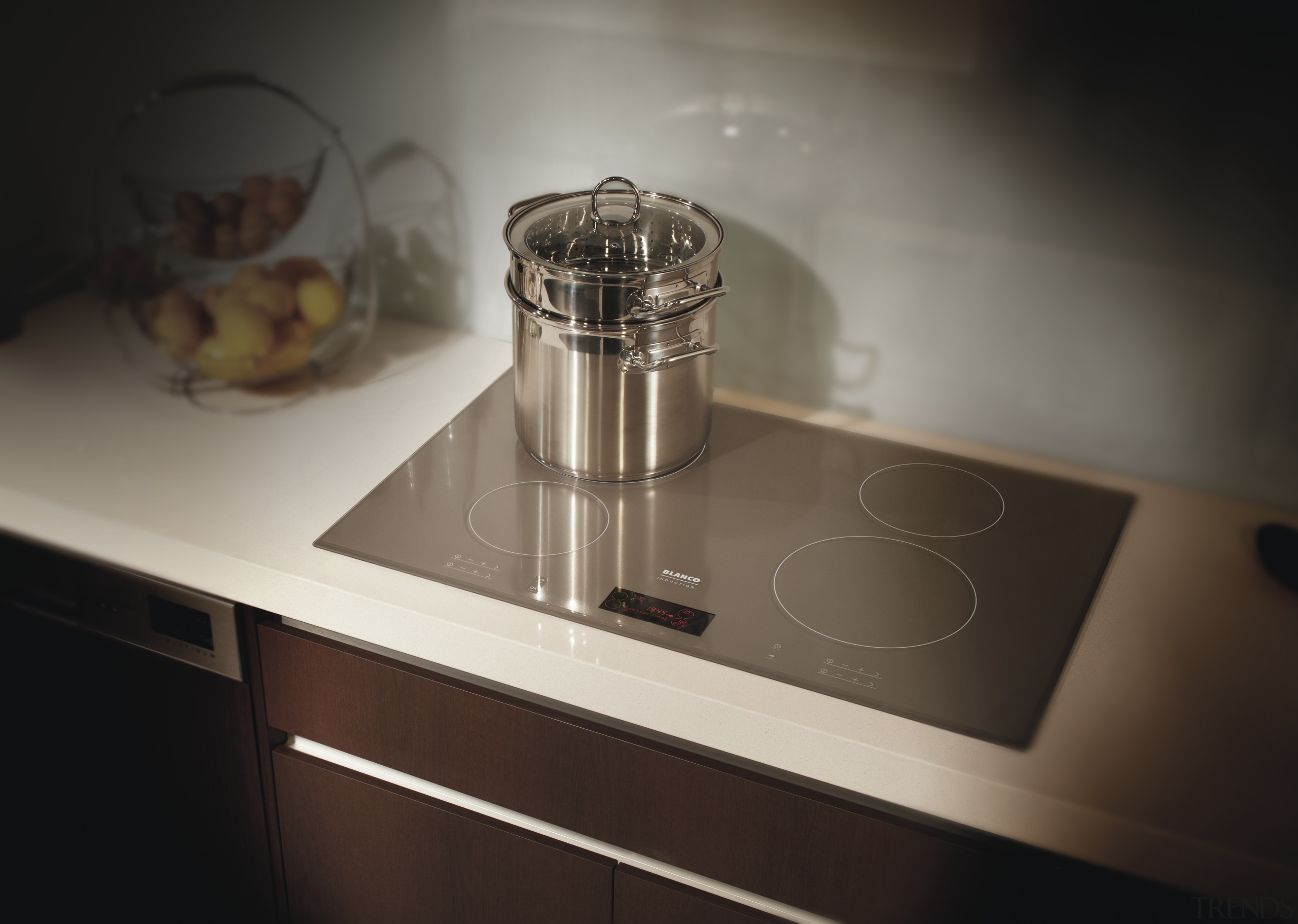 View of the latest collection from Blanco Appliances countertop, kitchen, product design, black, gray